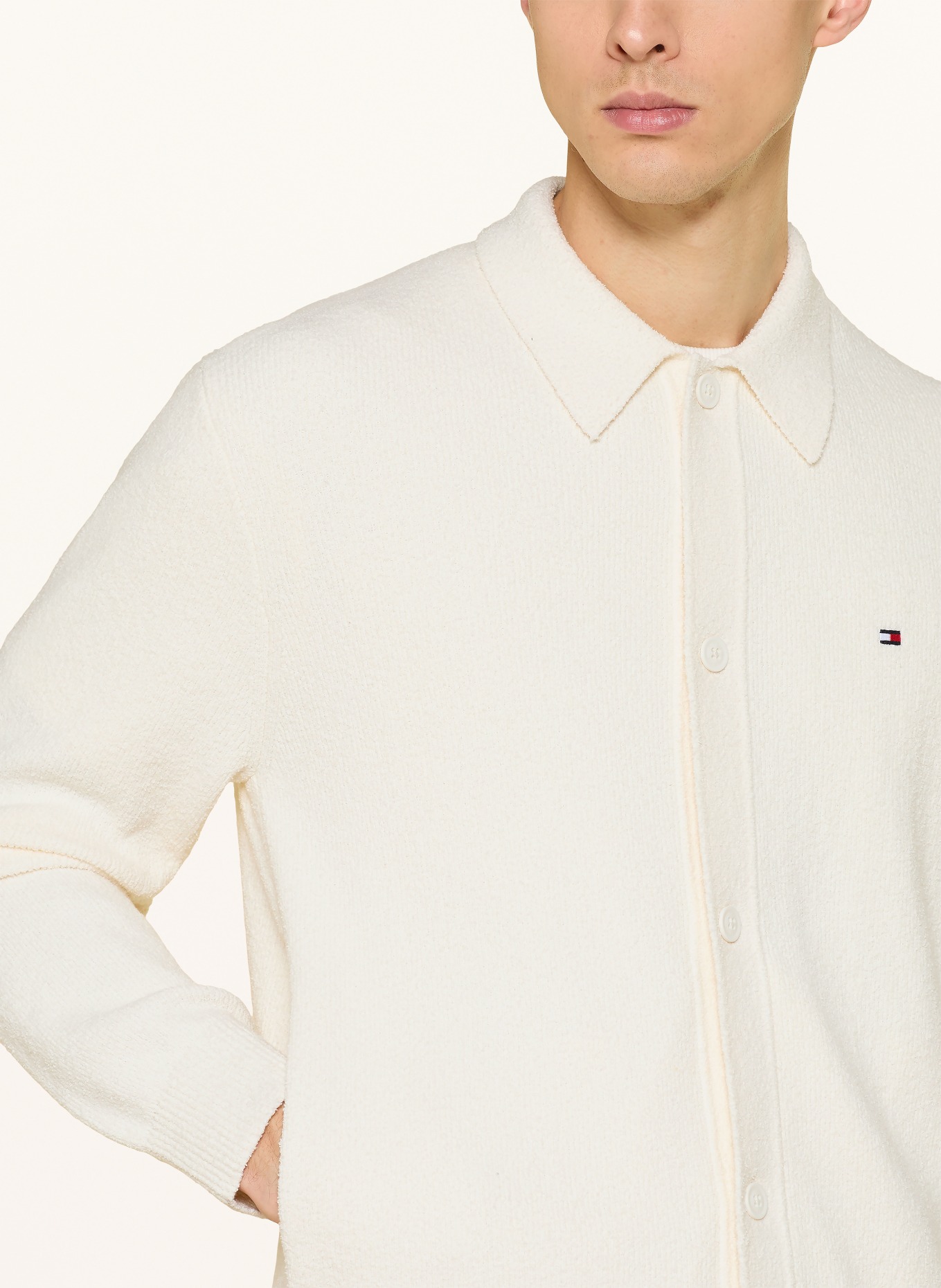 TOMMY HILFIGER kardigan: ECRU