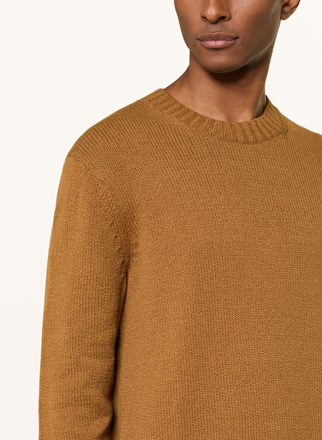 TOMMY HILFIGER Pullover: COGNAC