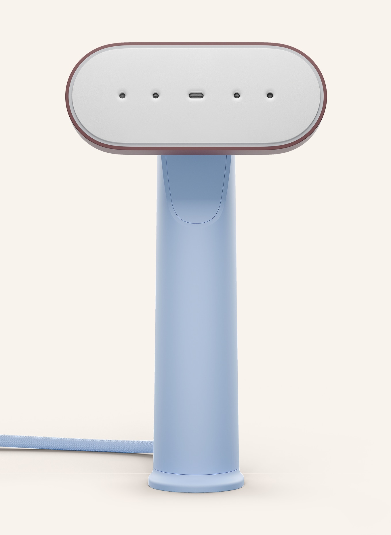 STEAMERY Wyżelowacz parowy CIRRUS LITE TRAVEL: JASNONIEBIESKI / BRĄZOWY