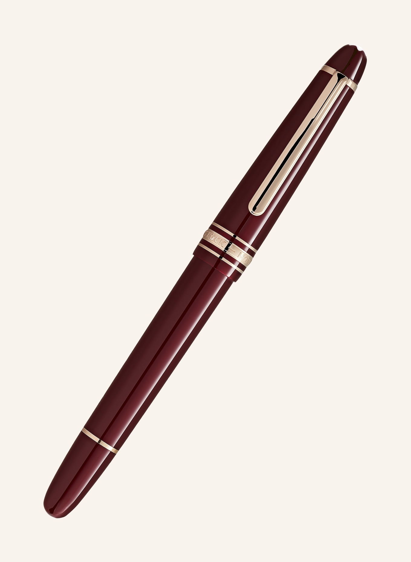 MONTBLANC Rollerball MEISTERSTÜCK BURGUNDY RED CLASSIQUE: DUNKELROT