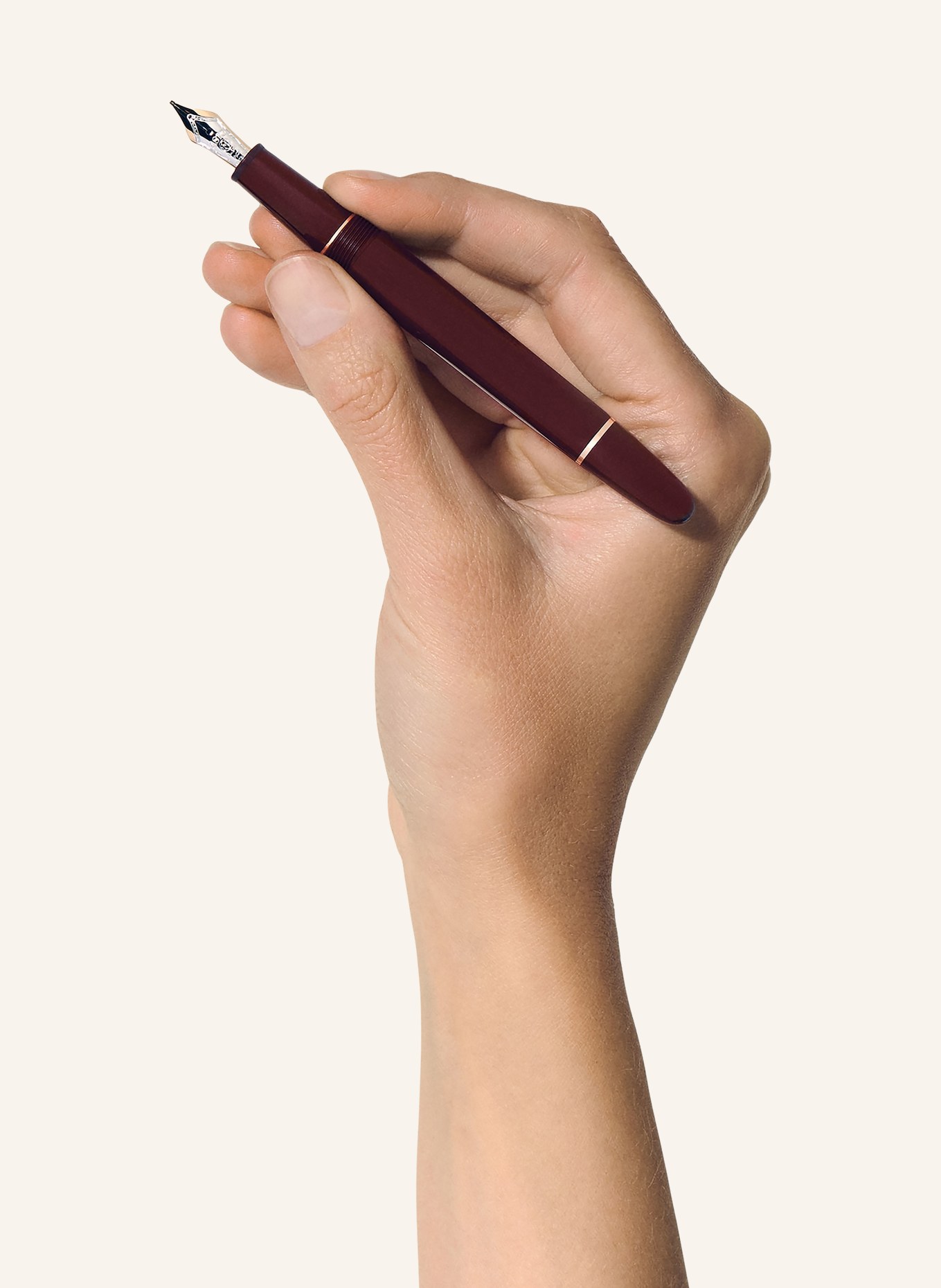 MONTBLANC Füllfederhalter MEISTERSTÜCK BURGUNDY RED CLASSIQUE: DUNKELROT