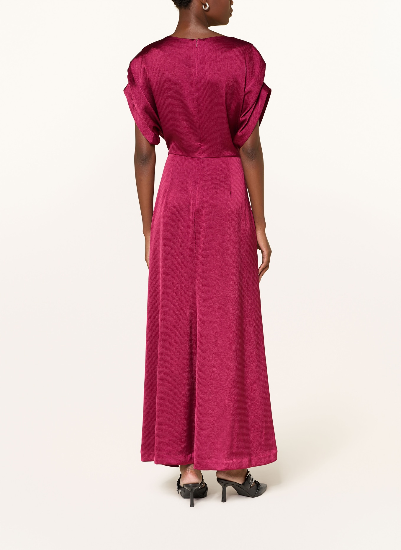 MRS & HUGS Kleid: DUNKELROT