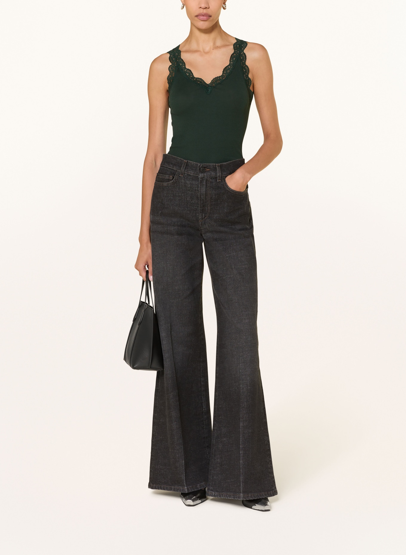 rosemunde Top RMWBALTA: DUNKELGRÜN