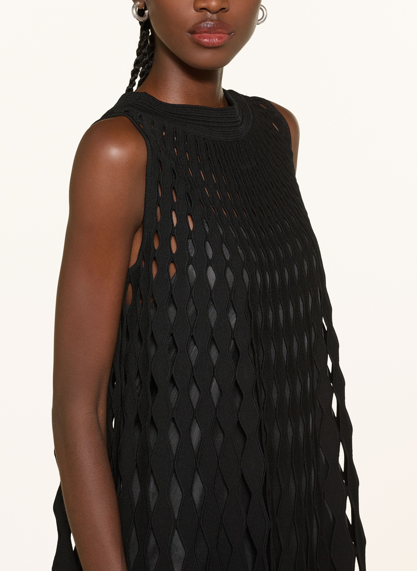 EMPORIO ARMANI Kleid: SCHWARZ