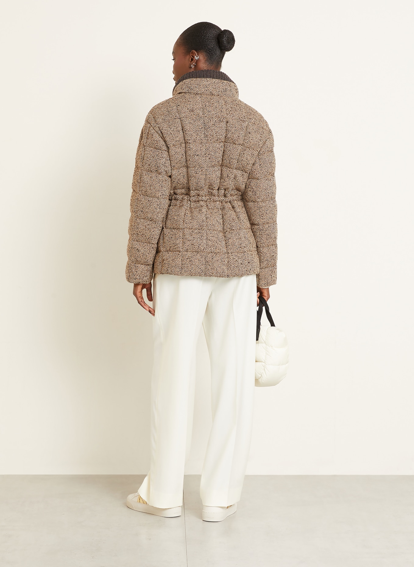 MONCLER Daunenjacke: BEIGE / BRAUN