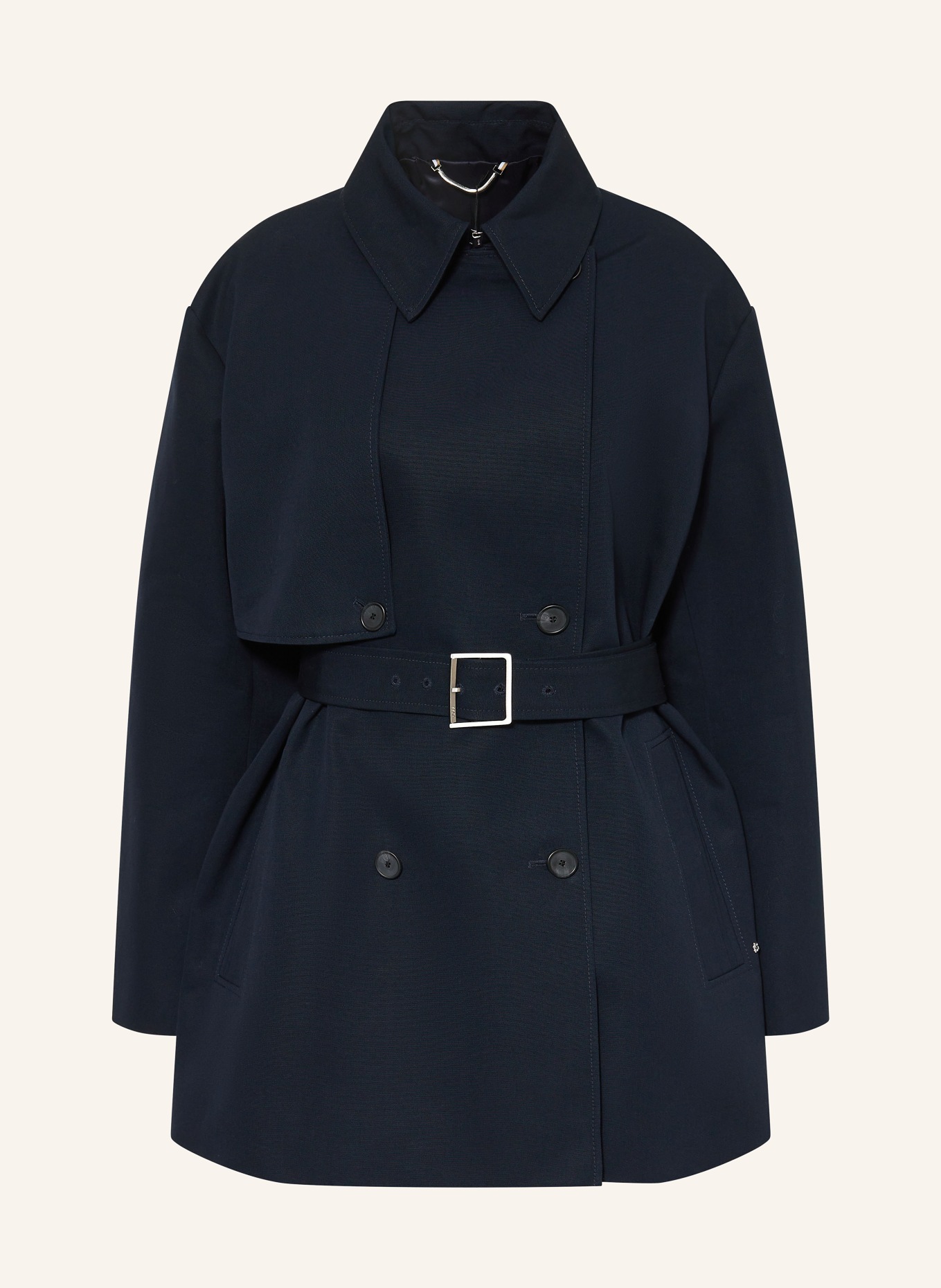 BOSS Trenchcoat CROMAS: DUNKELBLAU