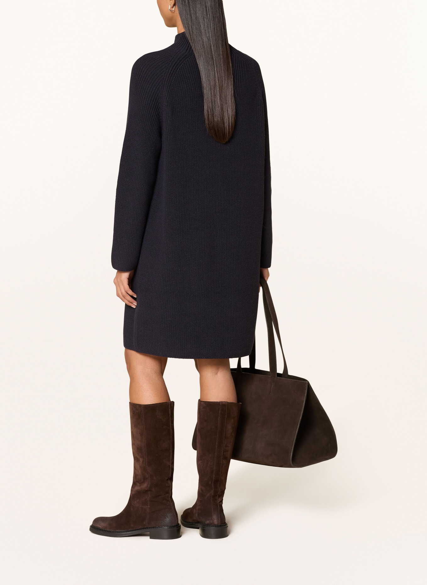 Marc O'Polo Strickkleid: DUNKELBLAU
