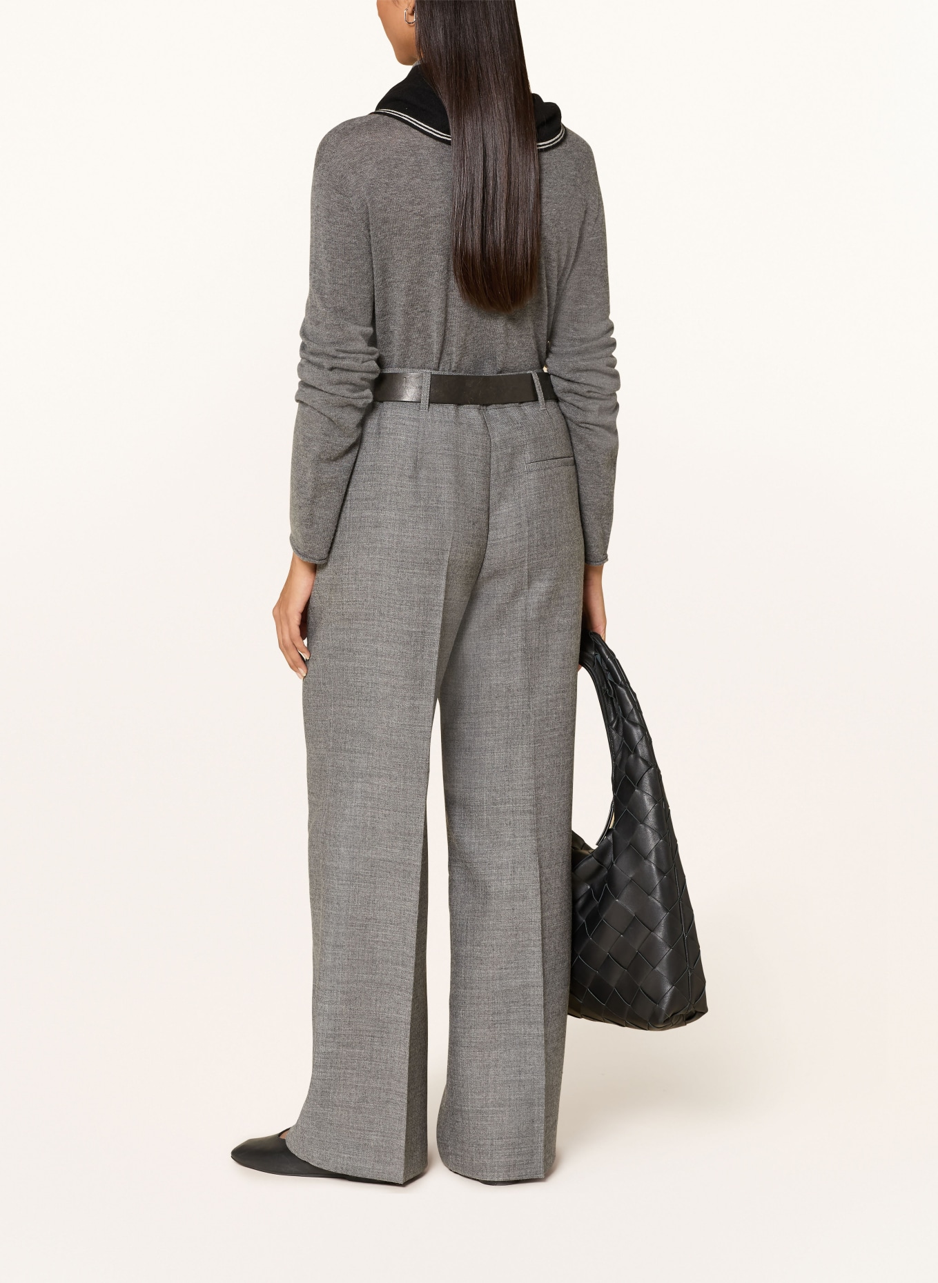 Marc O'Polo Marlenehose: GRAU