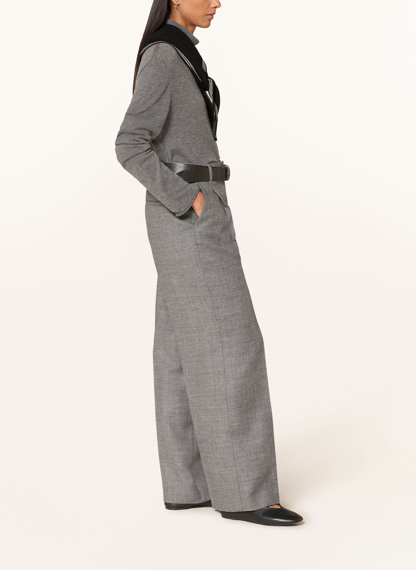 Marc O'Polo Marlenehose: GRAU