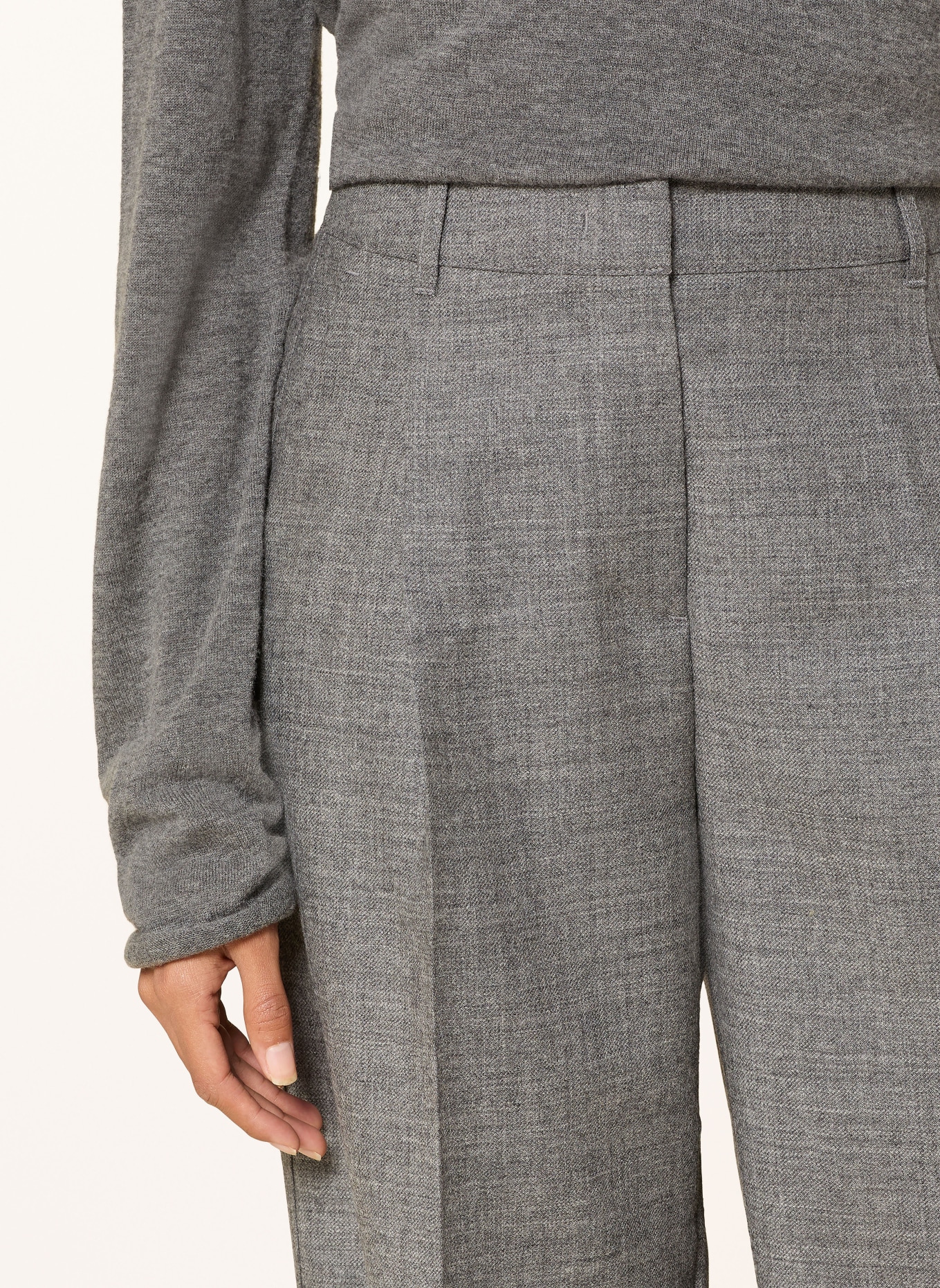 Marc O'Polo Marlenehose: GRAU