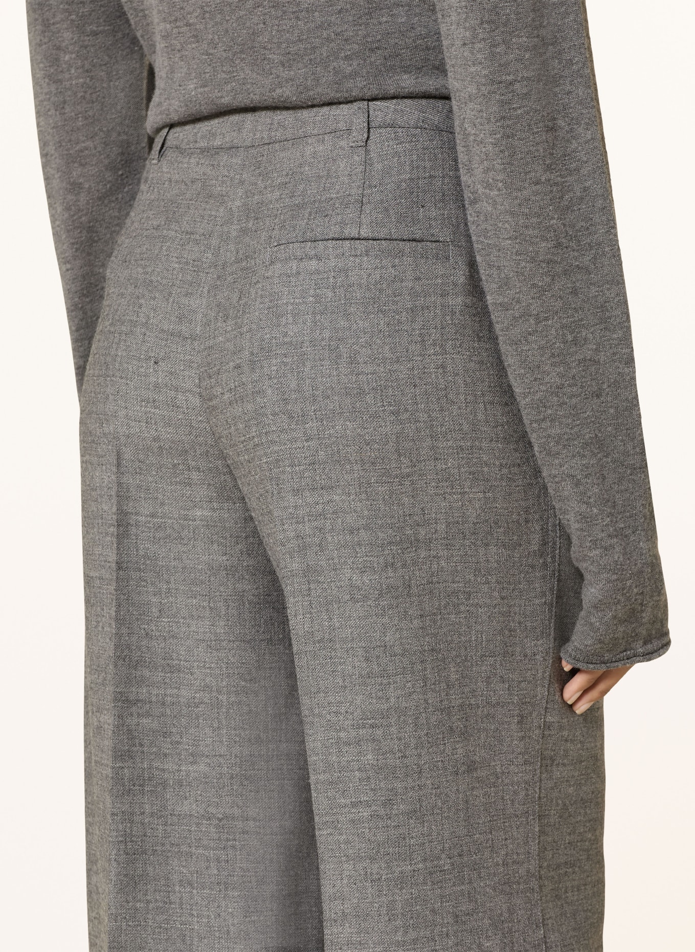 Marc O'Polo Marlenehose: GRAU