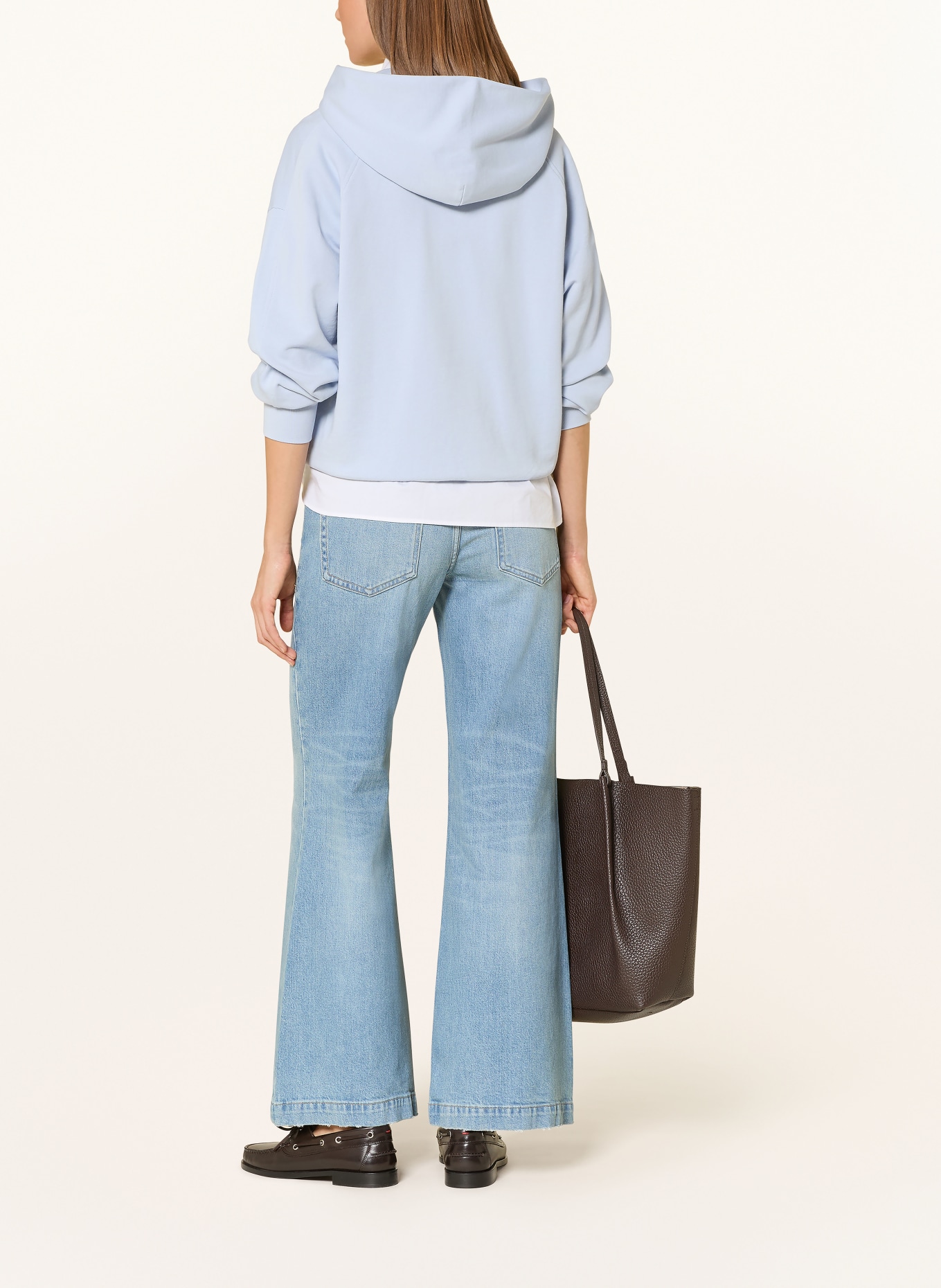 Marc O'Polo Flared Jeans CAYA: 057 Stretch essential mid blue was