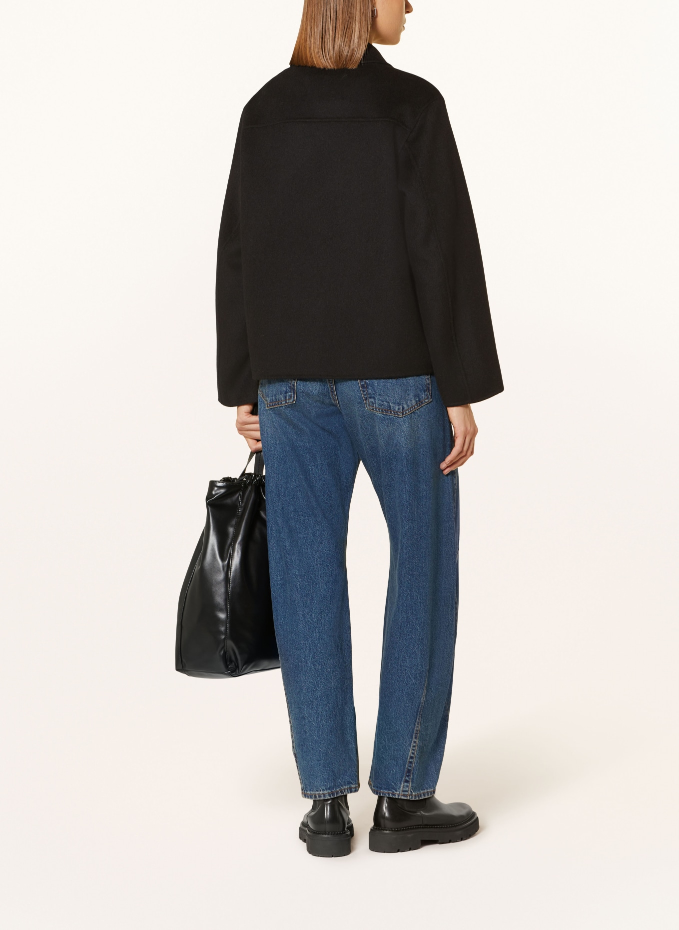 Marc O'Polo Kastenjacke: SCHWARZ