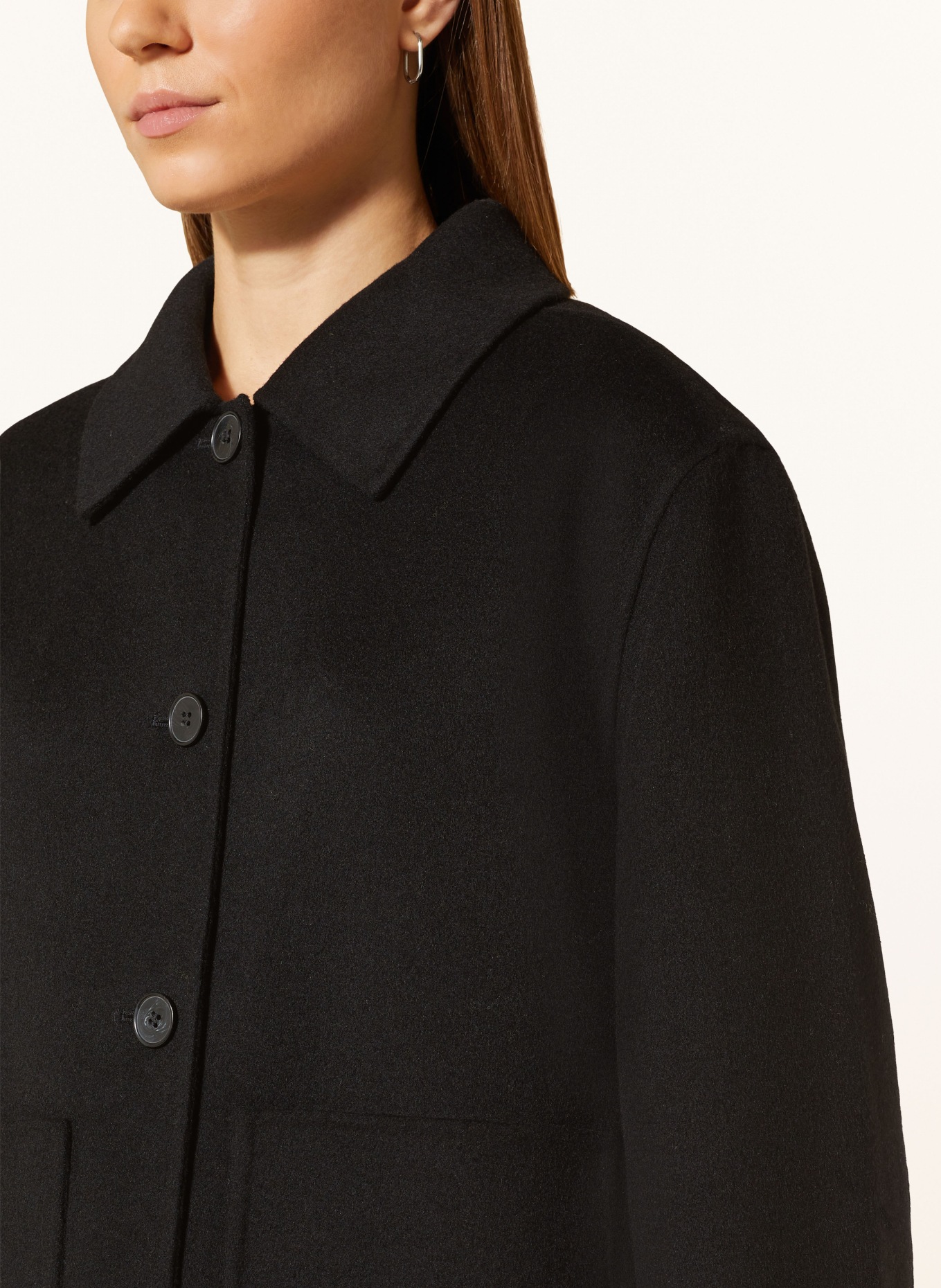 Marc O'Polo Kastenjacke: SCHWARZ