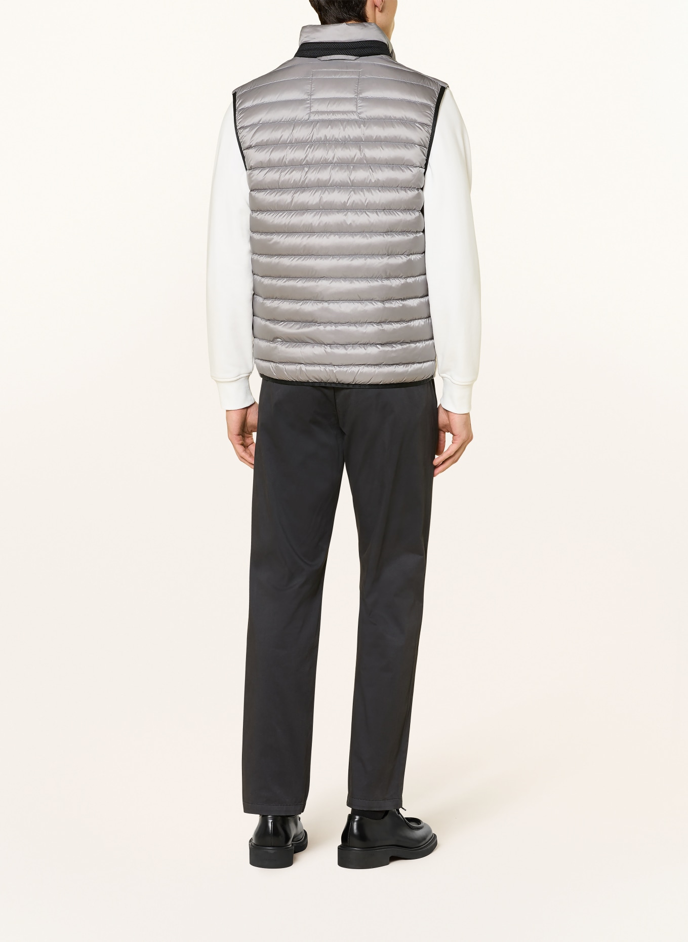 BOGNER Daunenweste LASSE: GRAU / SCHWARZ