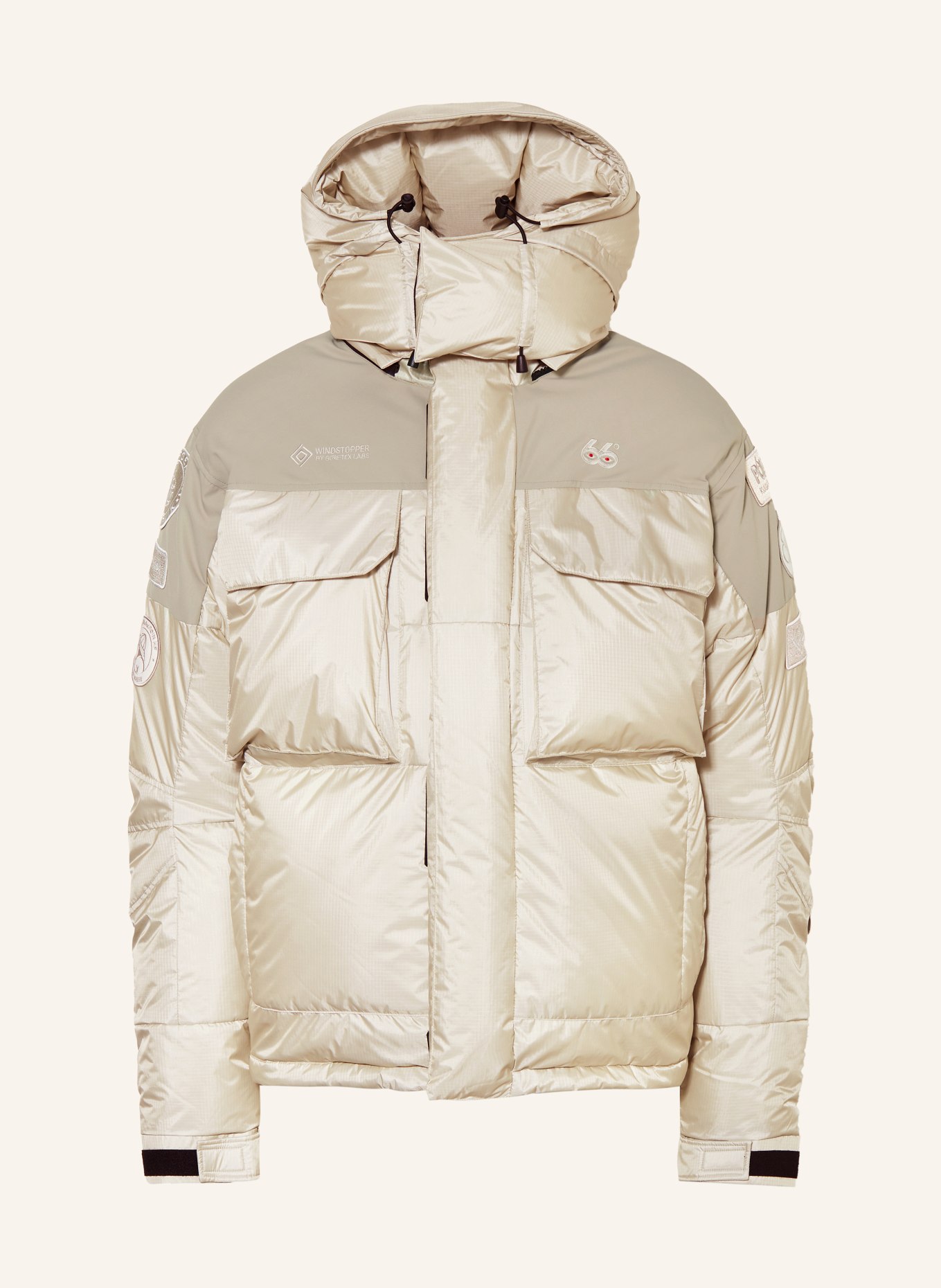 66°NORTH Daunenjacke TINDUR: CREME / BEIGE