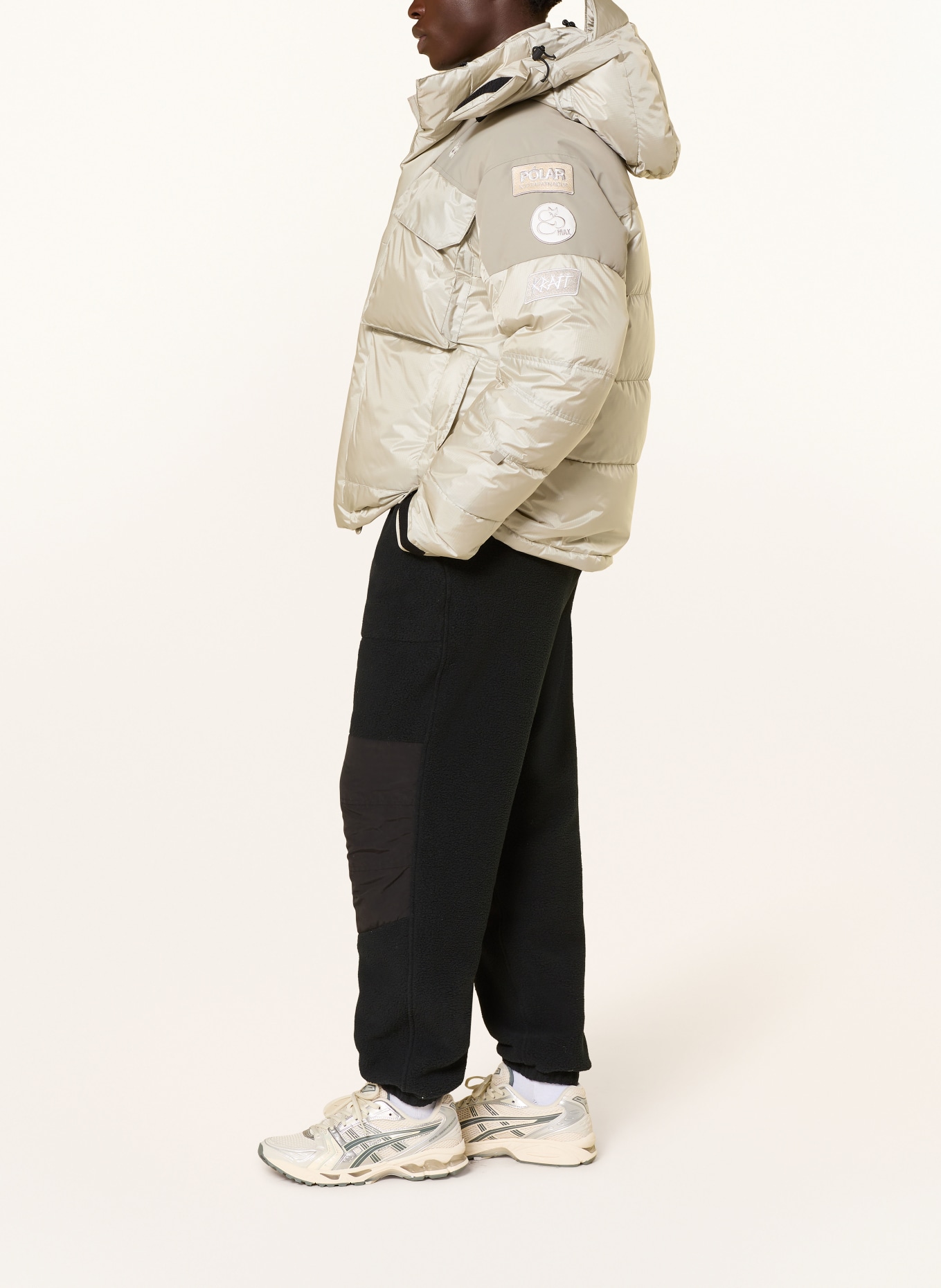 66°NORTH Daunenjacke TINDUR: CREME / BEIGE