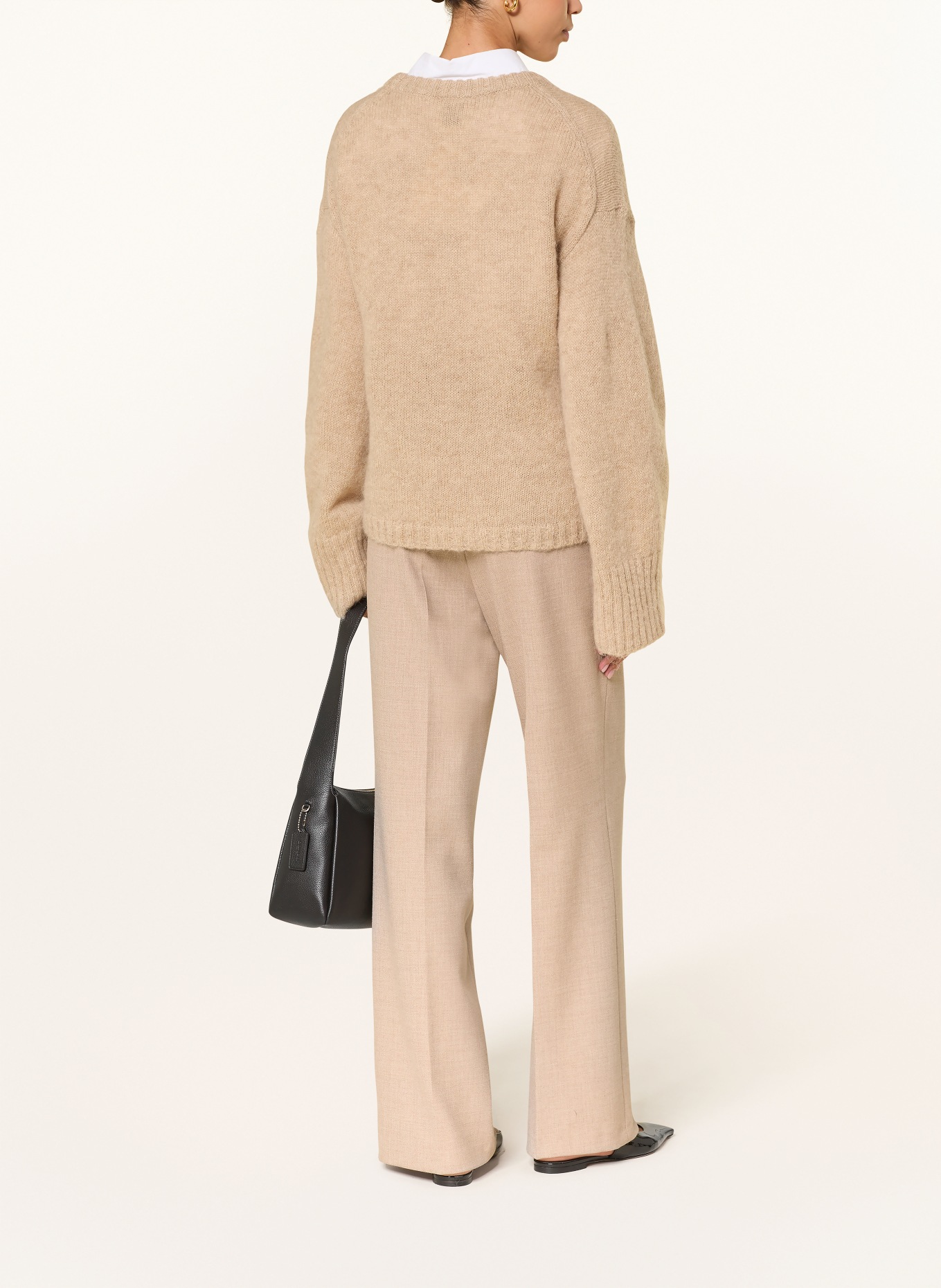 CAMBIO Marlenehose AMELIE: BEIGE