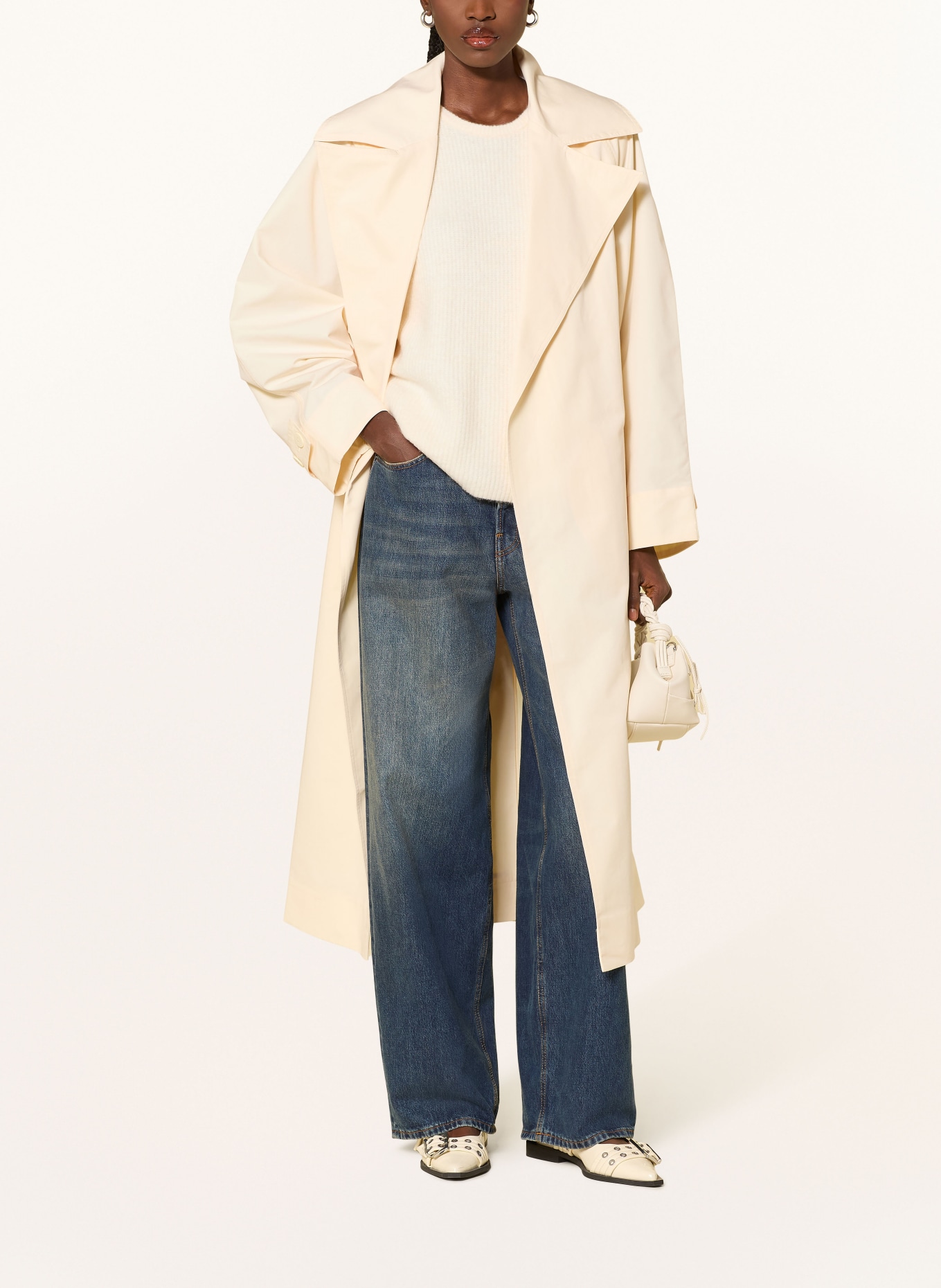 MRS & HUGS trencz: KREMOWY