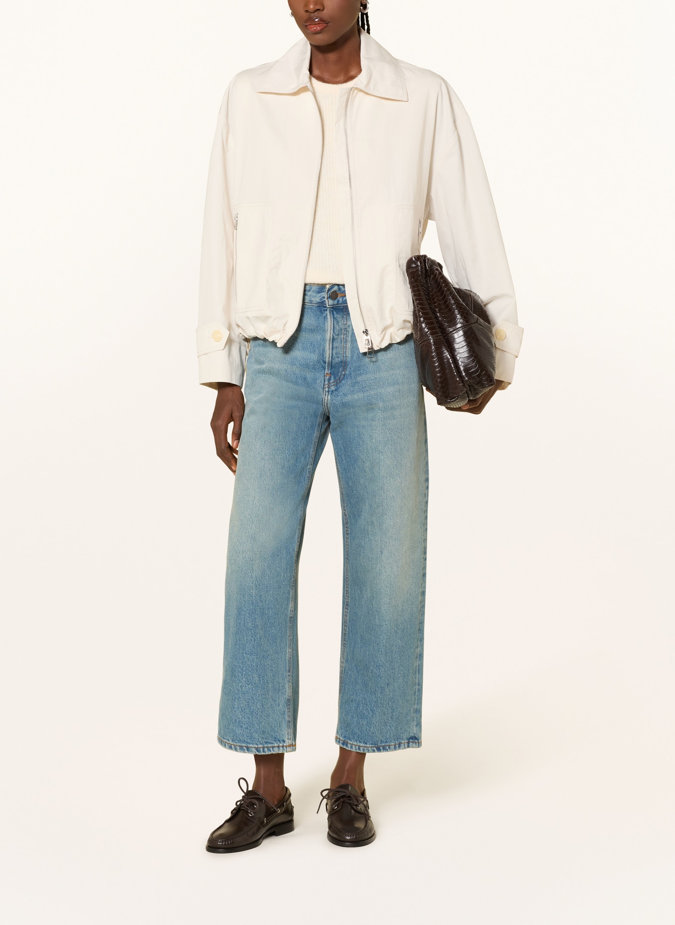 MRS & HUGS boxy jacket: CREAM