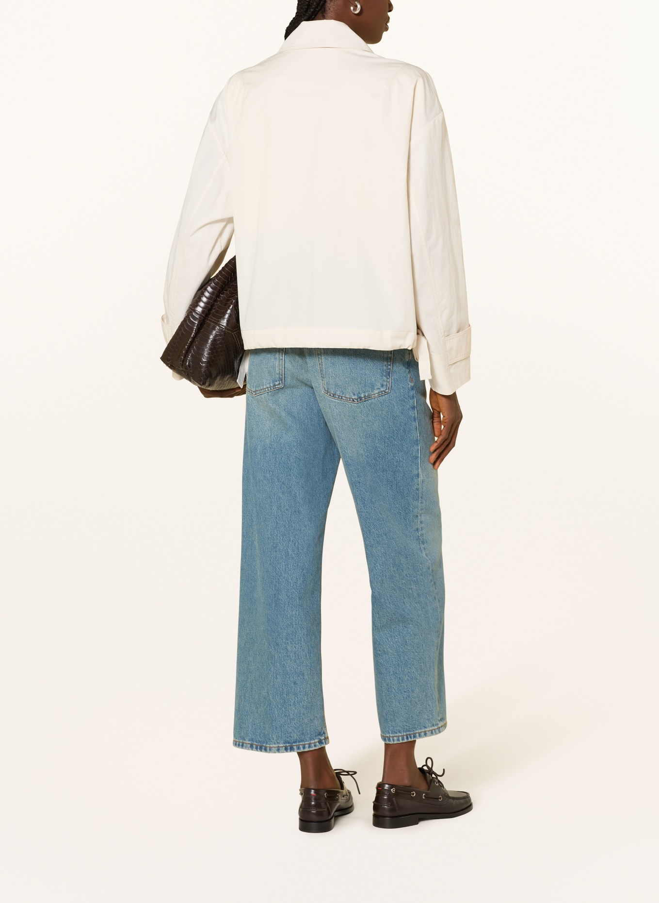 MRS & HUGS boxy jacket: CREAM