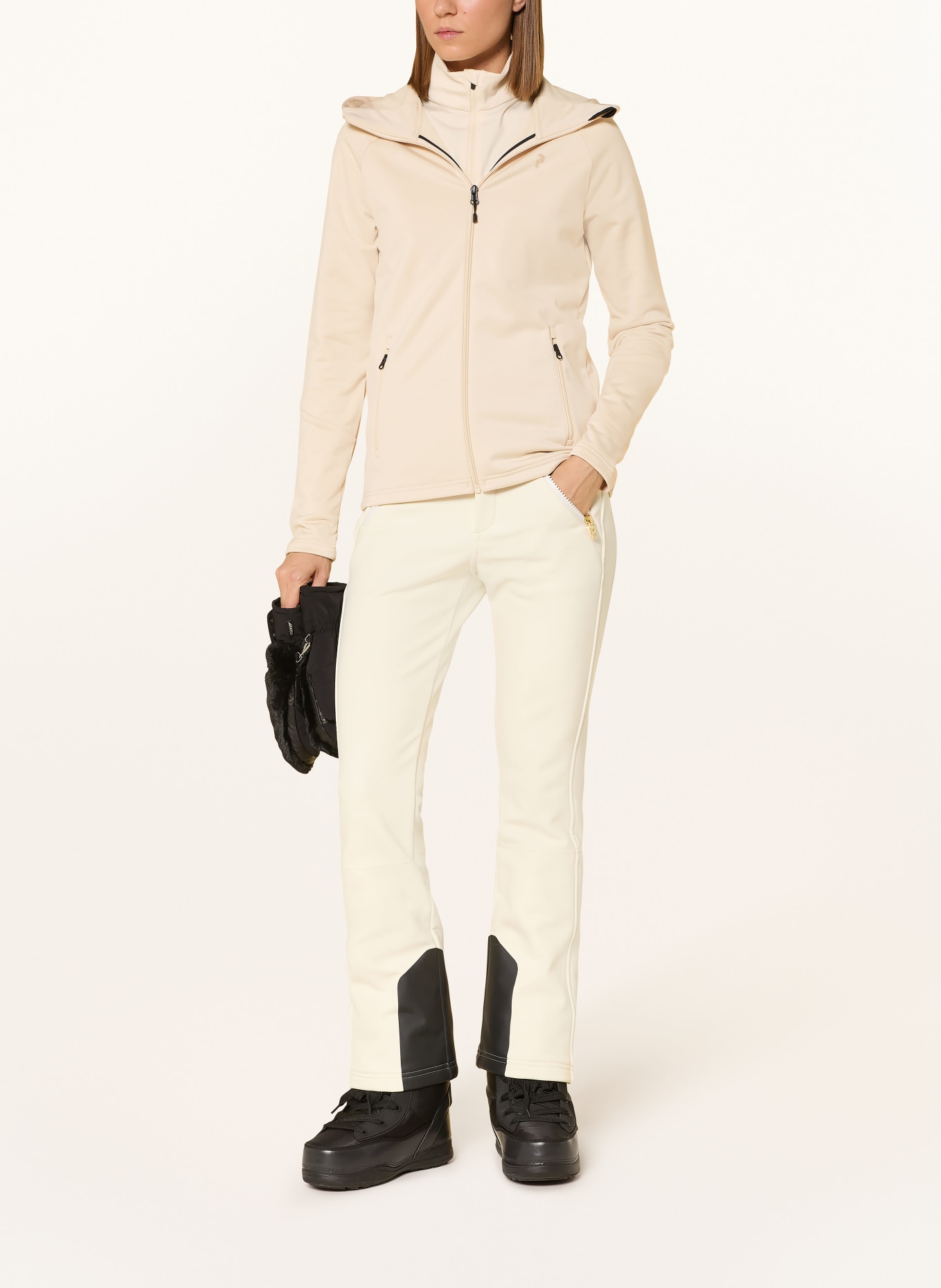 Peak Performance Midlayer-Jacke RIDER ESSENTIALS: BEIGE