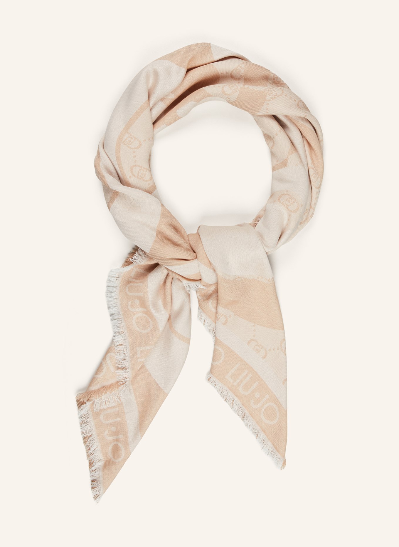 LIU JO Tuch: BEIGE / HELLBRAUN