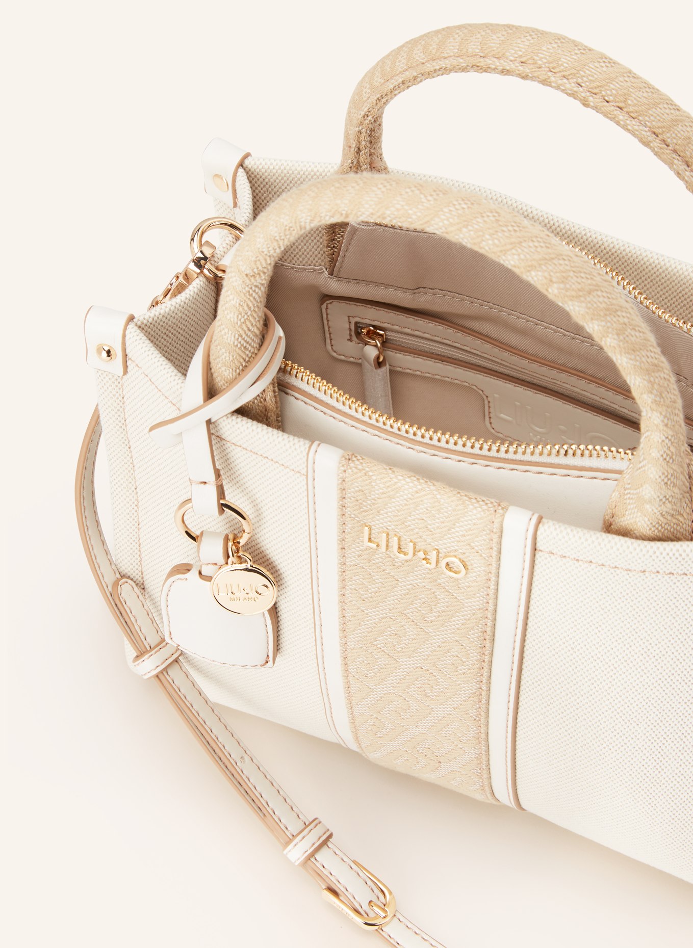 LIU JO Sac à main SMALL: MARRON CLAIR / BEIGE