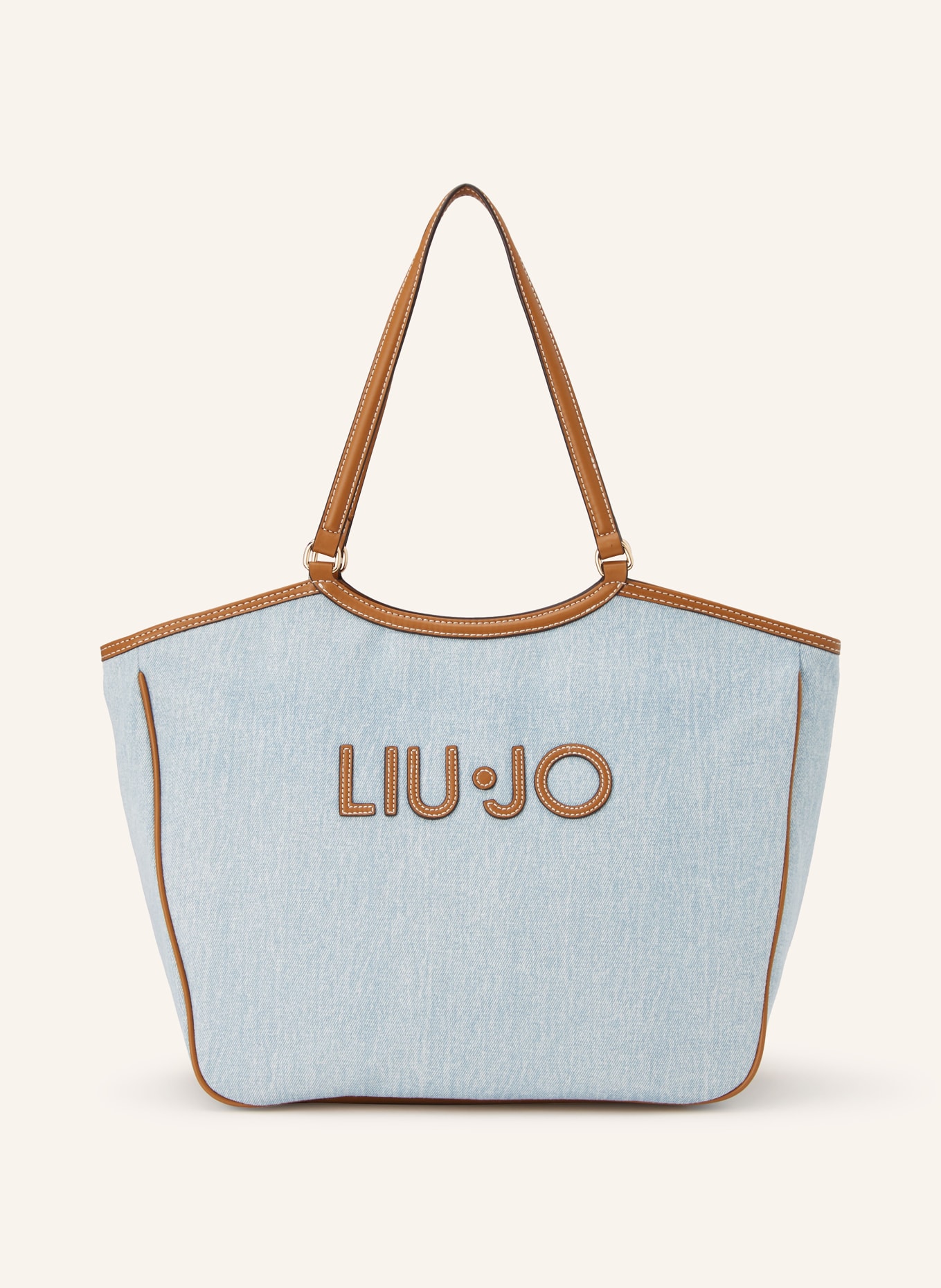 LIU JO acheteur: BLEU CLAIR / OR / MARRON