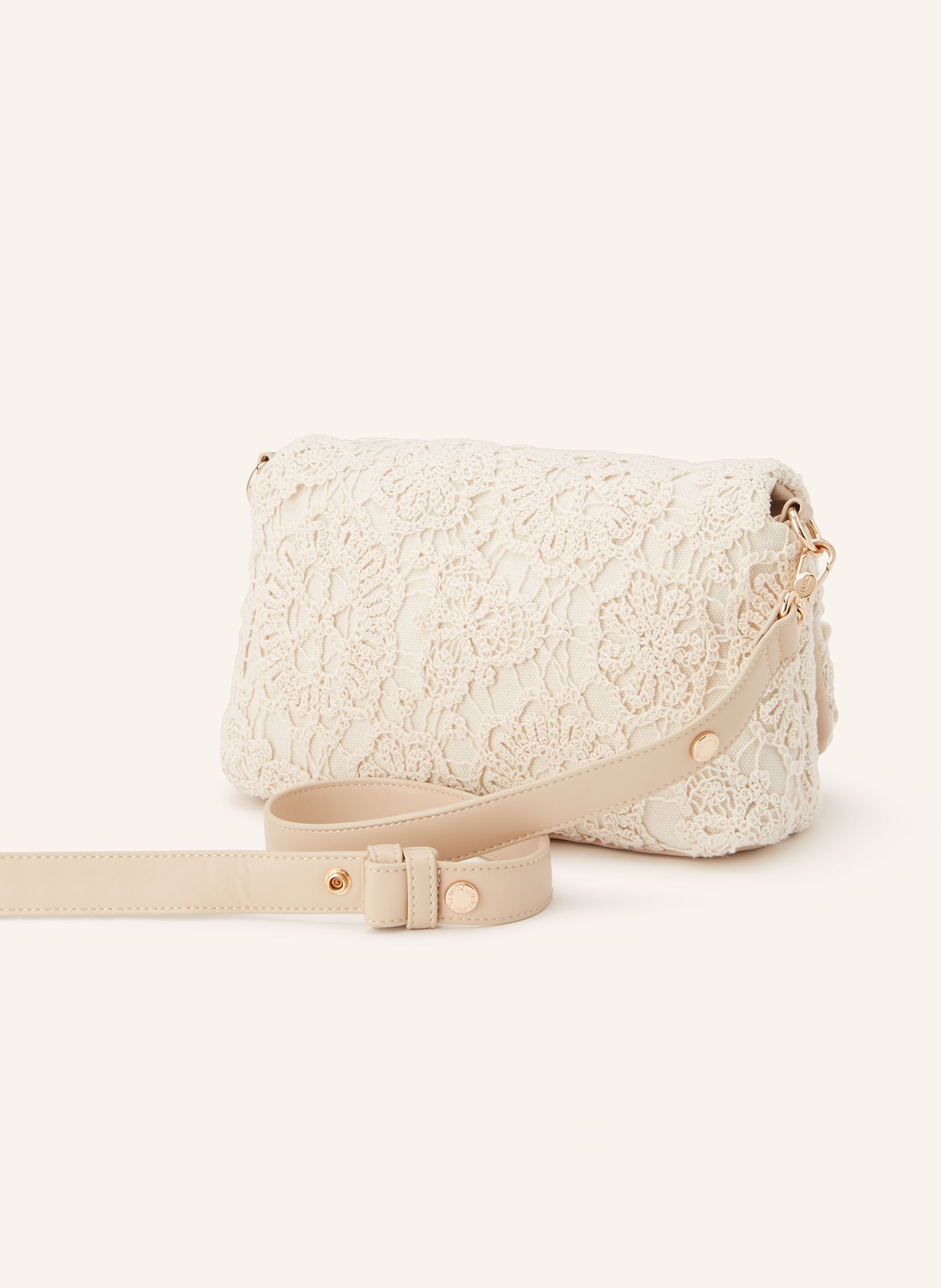 LIU JO shoulder bag: CREAM / GOLD