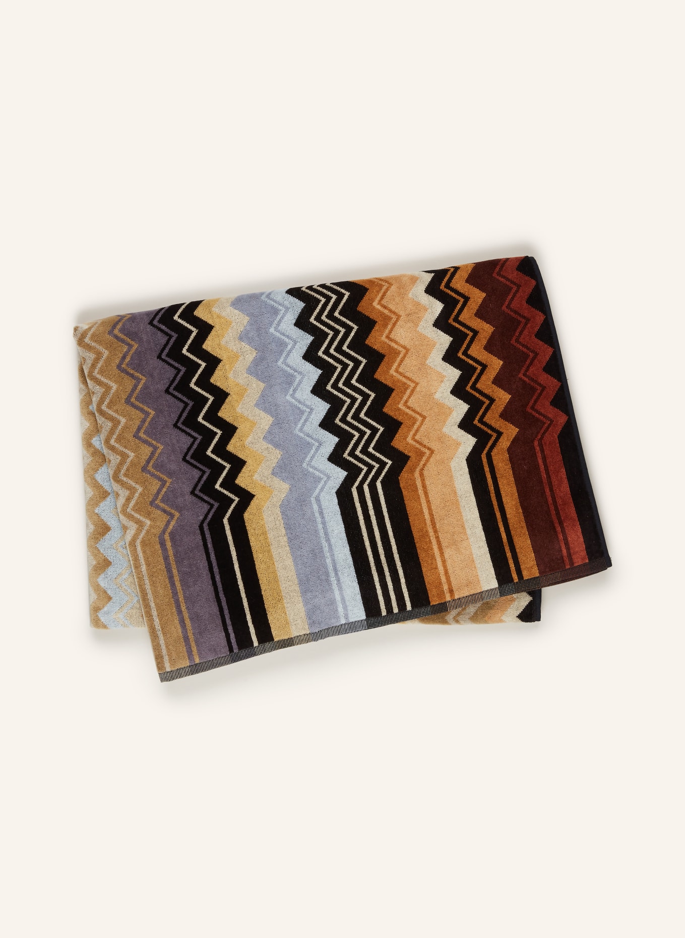 MISSONI Home ręcznik kąpielowy: BEŻOWY / BRĄZOWY / CZARNY