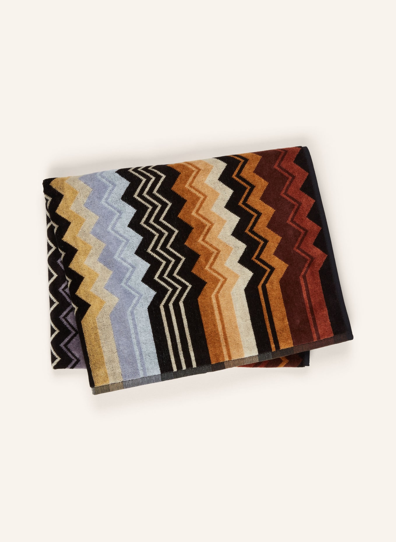 MISSONI Home ręcznik: BEŻOWY / BRĄZOWY / CZARNY