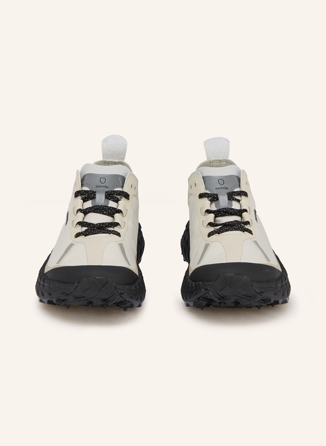 norda Trailrunning-Schuhe 001A: TAUPE / GRAU / SCHWARZ