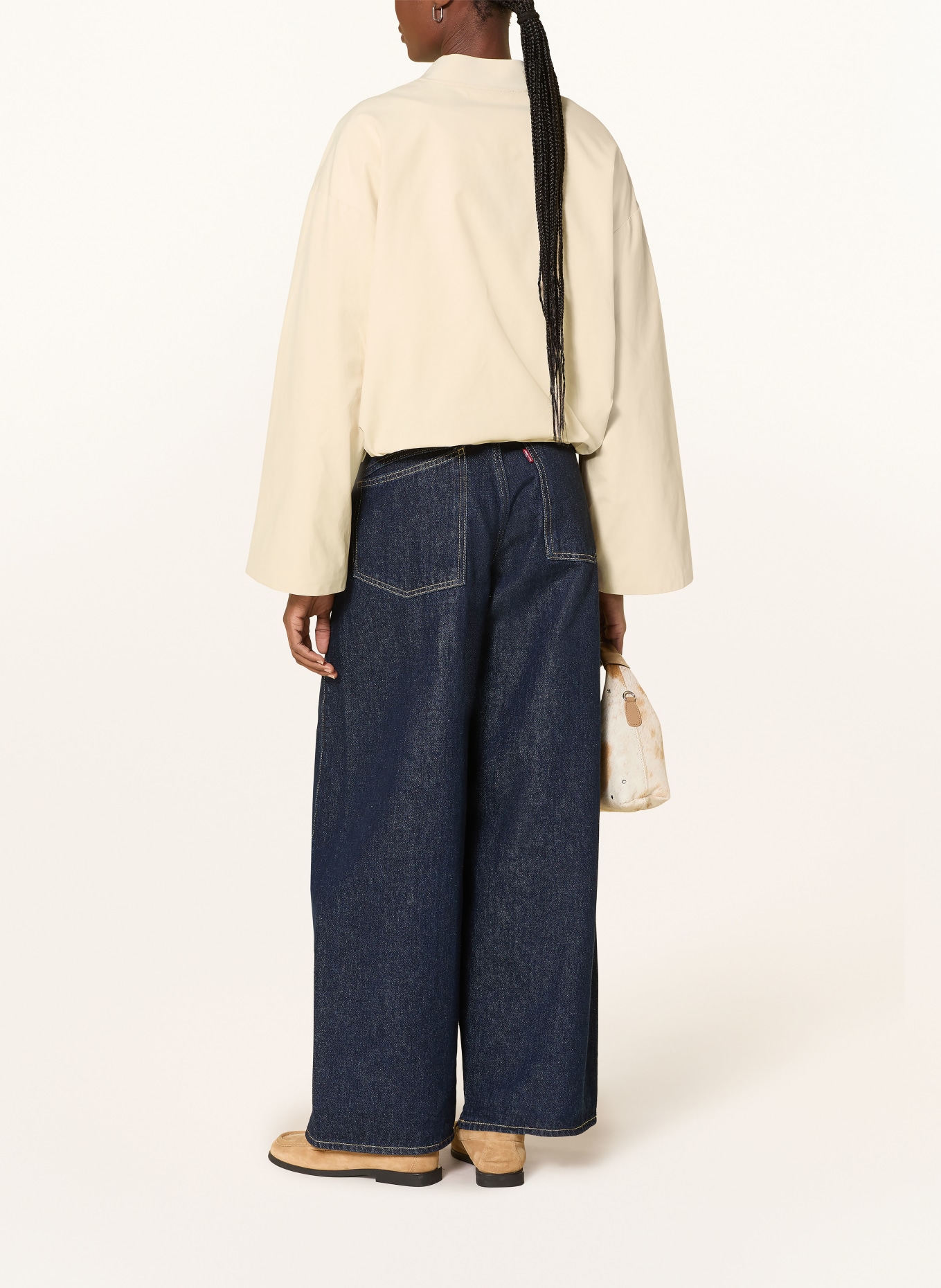darling harbour blouson: CREME