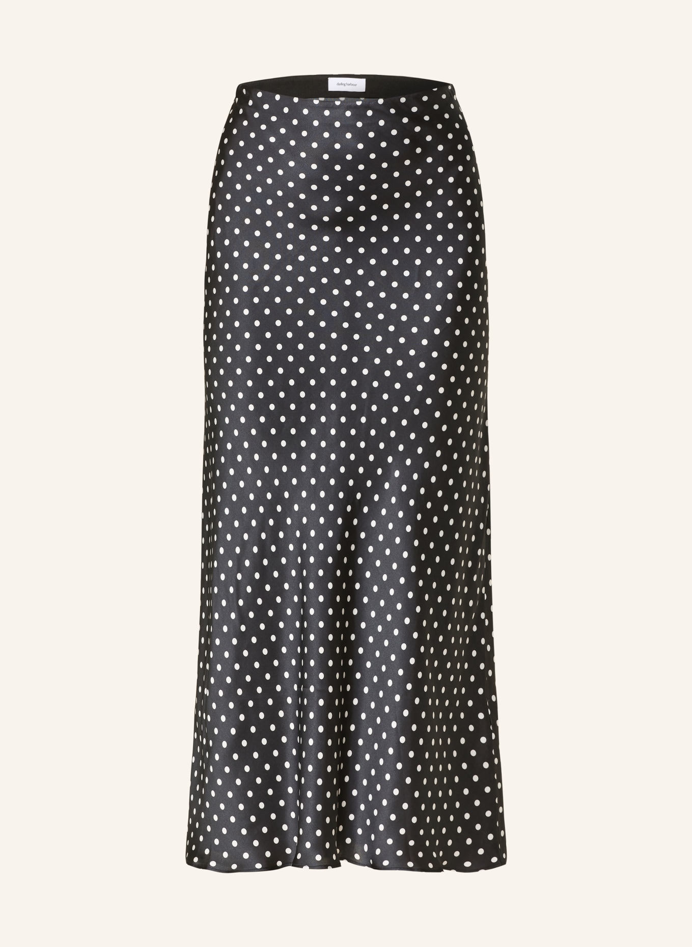 darling harbour Satinrock: black / offwhite