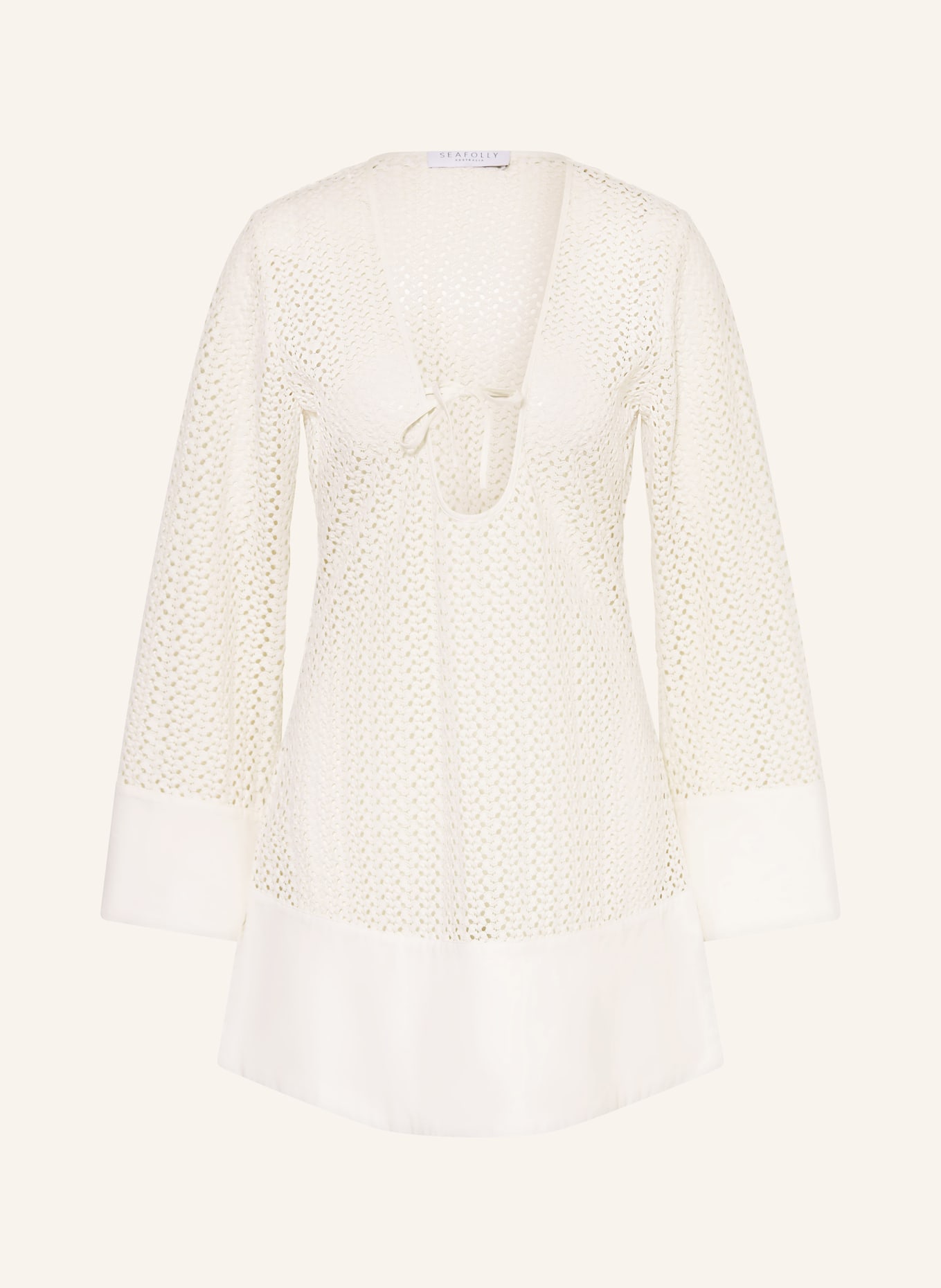 SEAFOLLY Strandkleid: ECRU