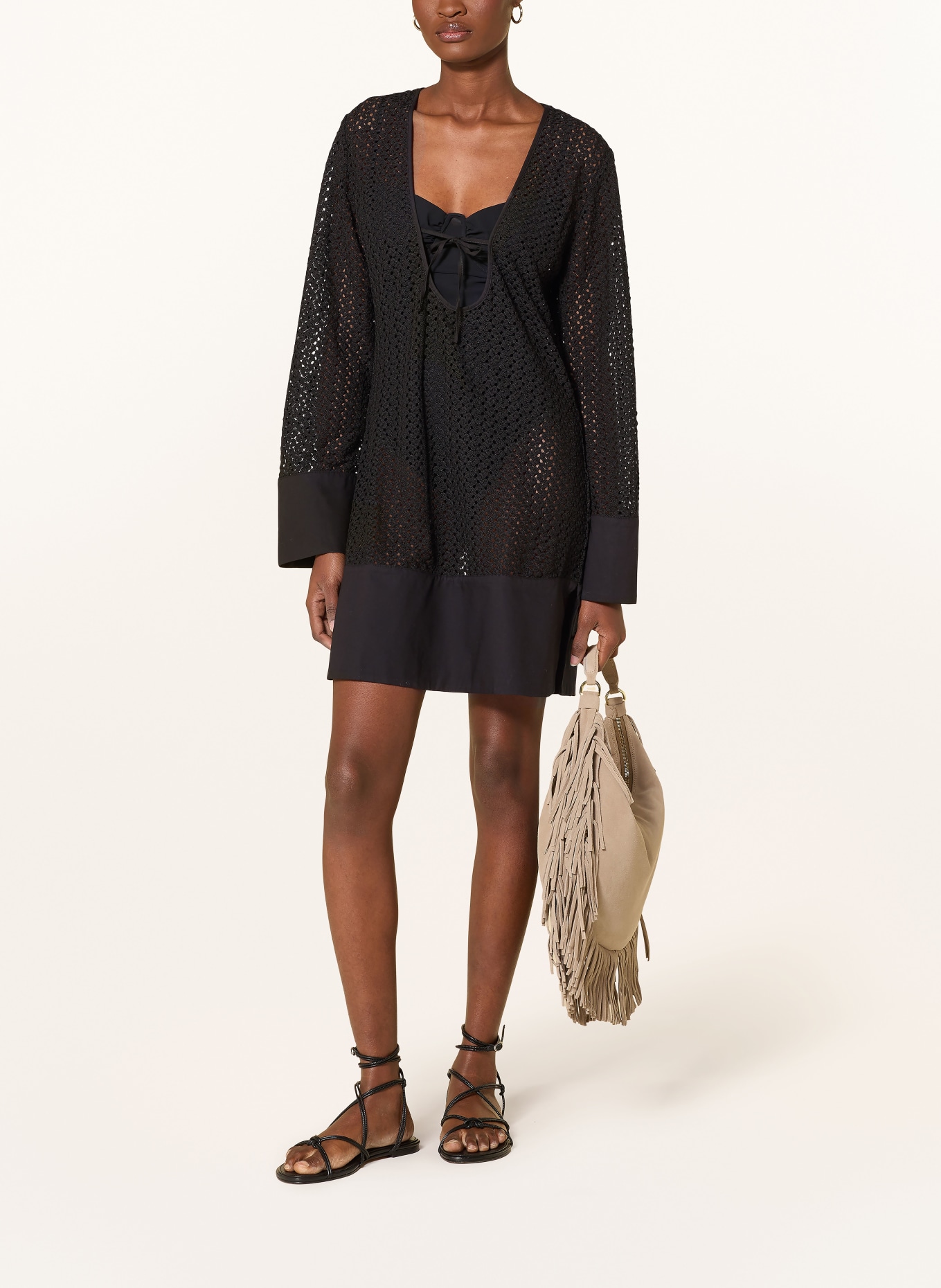 SEAFOLLY Strandkleid: SCHWARZ