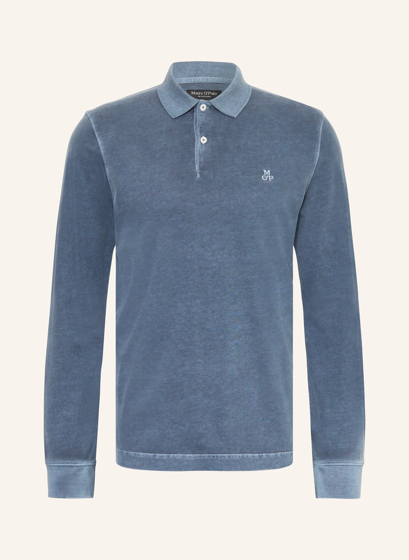 Marc O'Polo Jersey-Poloshirt: BLAUGRAU