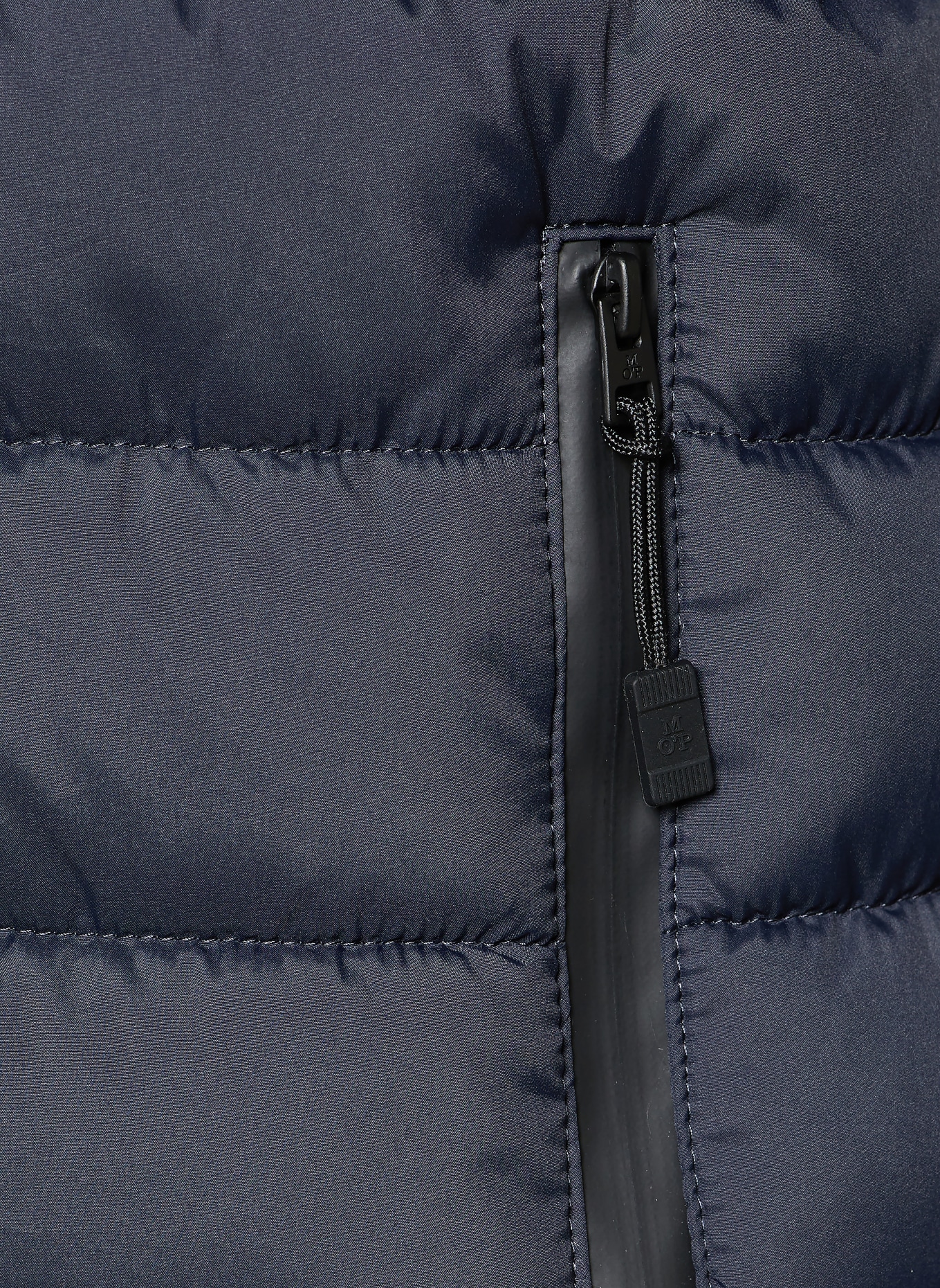 Marc O'Polo Steppjacke im Materialmix: DUNKELBLAU