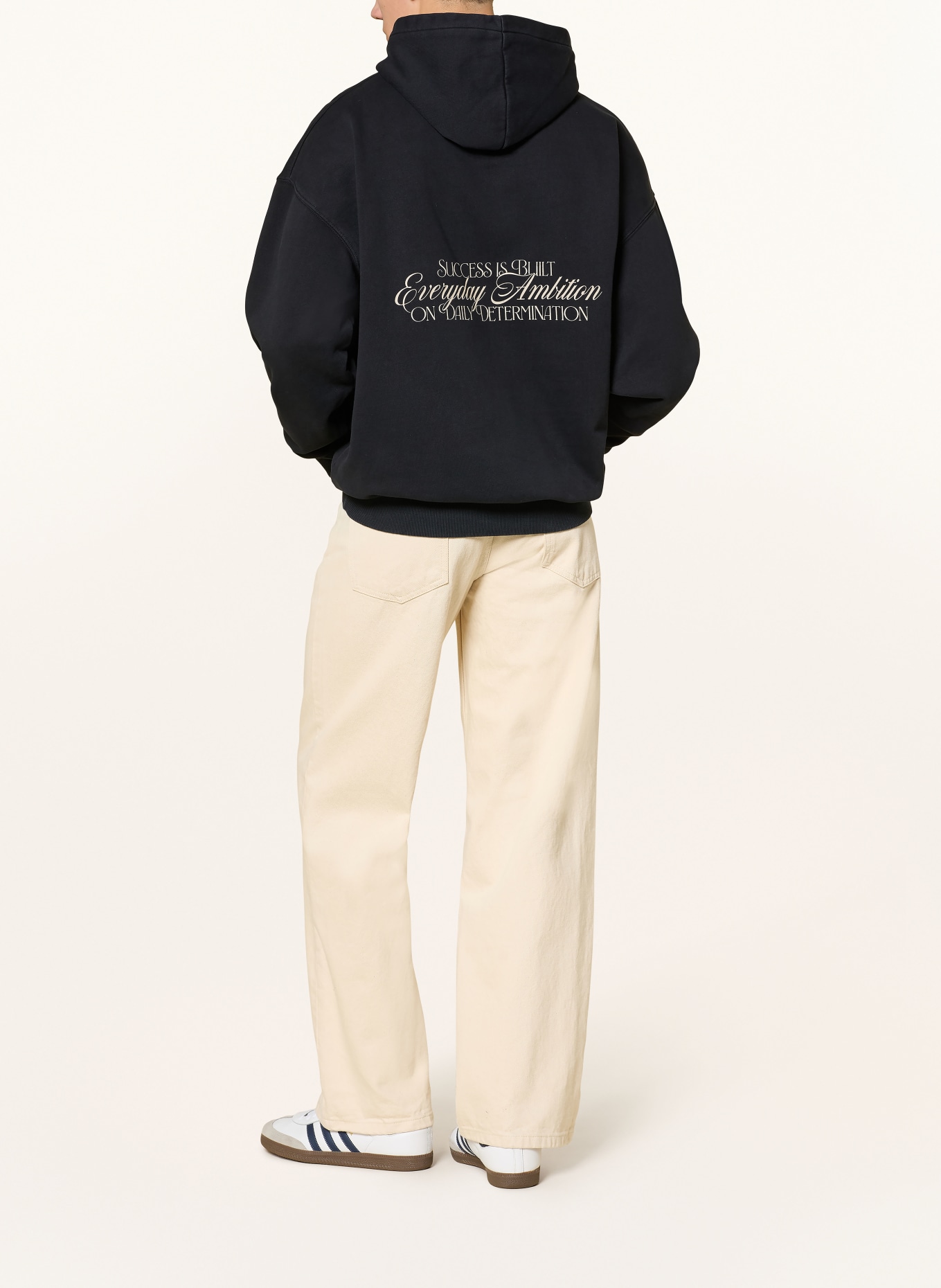 PEGADOR Oversized-Hoodie ERNEM: SCHWARZ