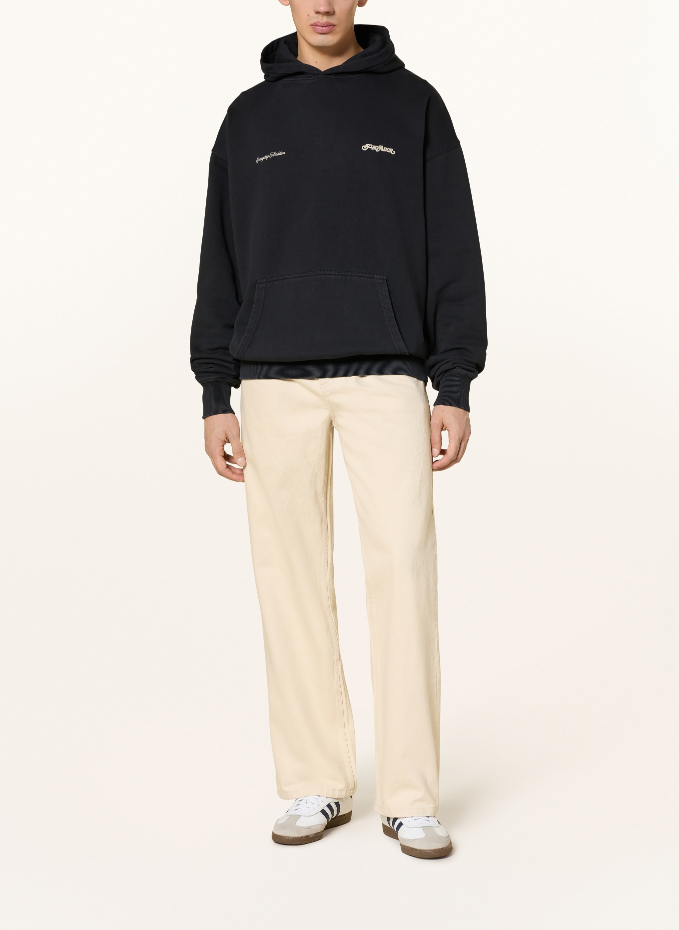 PEGADOR Oversized-Hoodie ERNEM: SCHWARZ