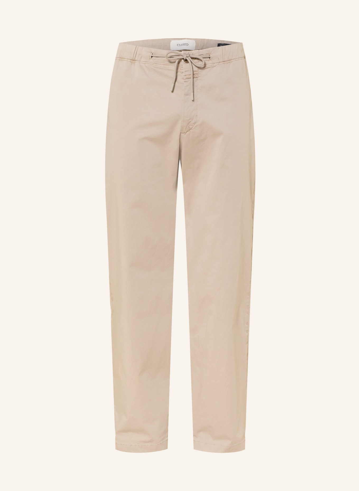 CLOSED Pantalon chino TROPEA coupe classique: BEIGE