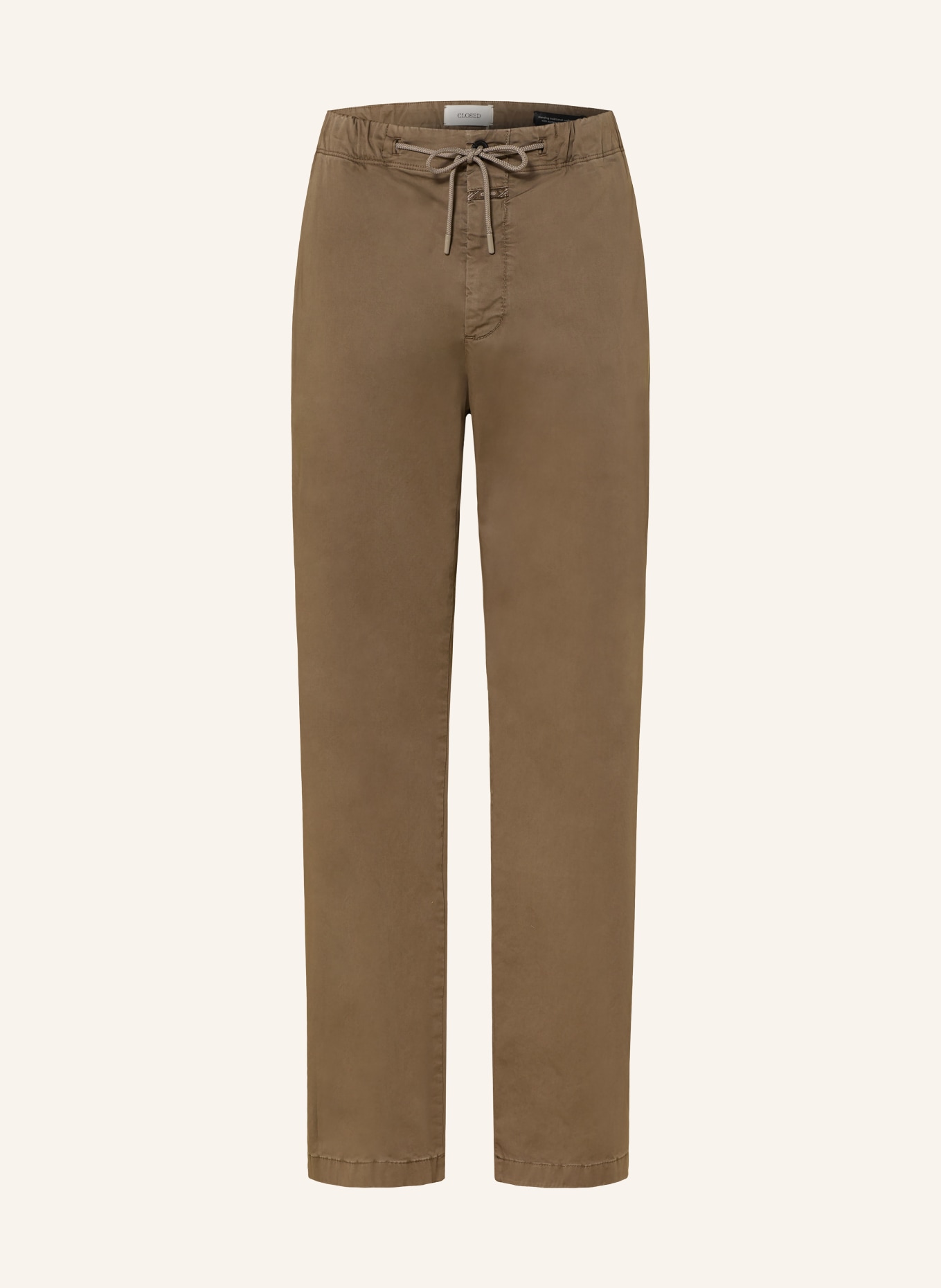 CLOSED Pantalon chino TROPEA coupe classique: KAKI