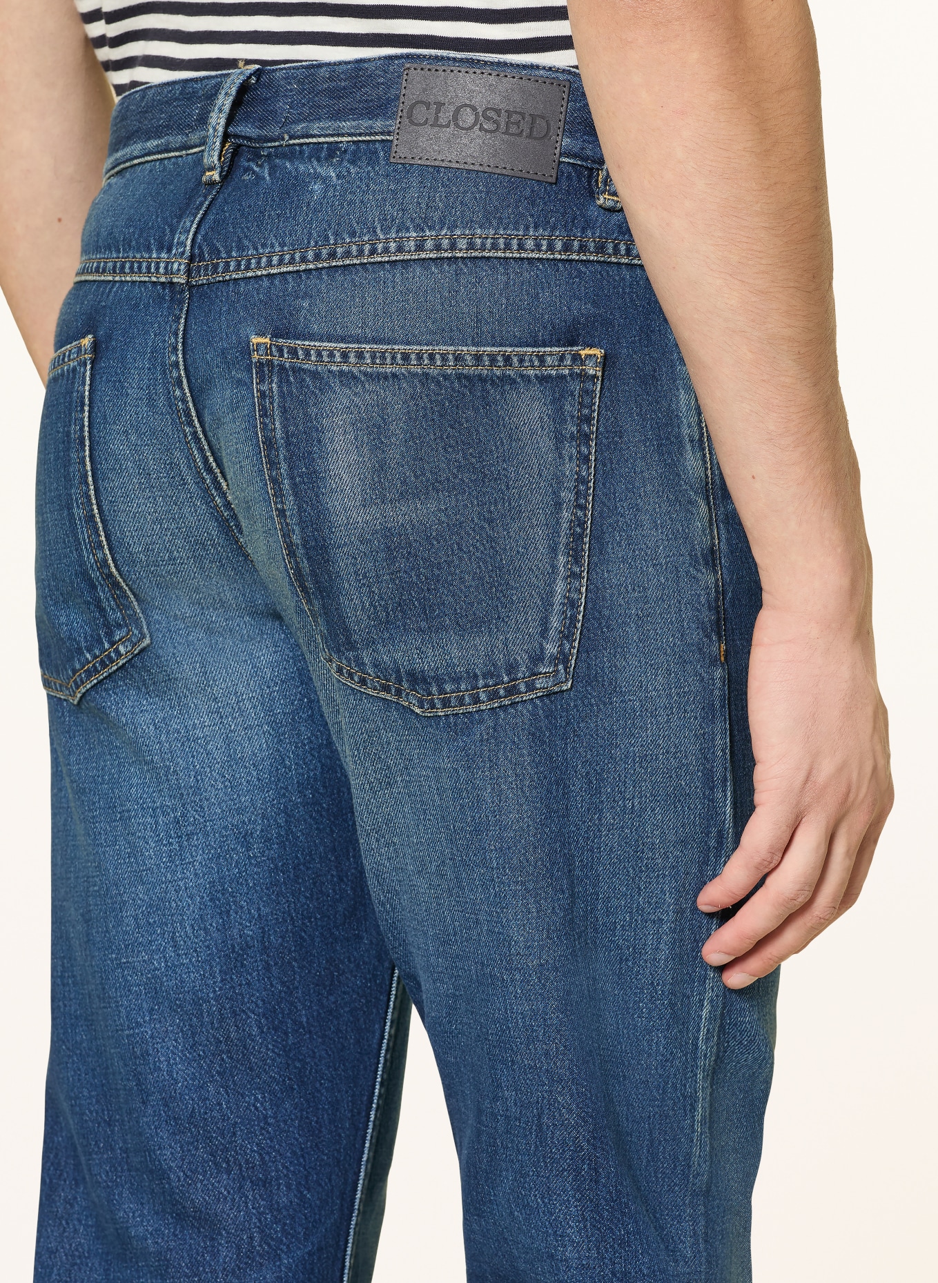 CLOSED Jeans COOPER TRUE Slim Fit: MBL MID BLUE