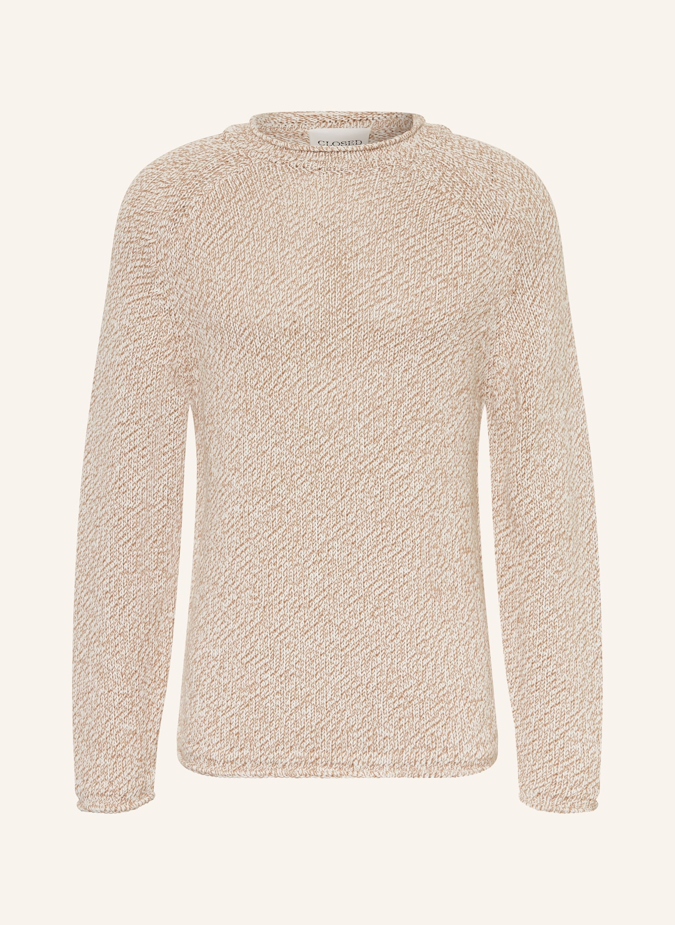 CLOSED Sweaters: LIGHT BROWN / CREAM