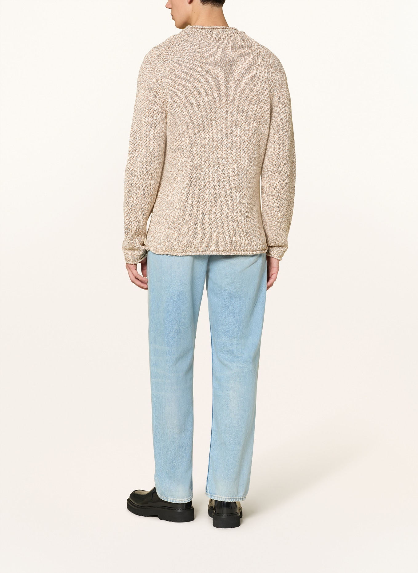 CLOSED Sweaters: LIGHT BROWN / CREAM