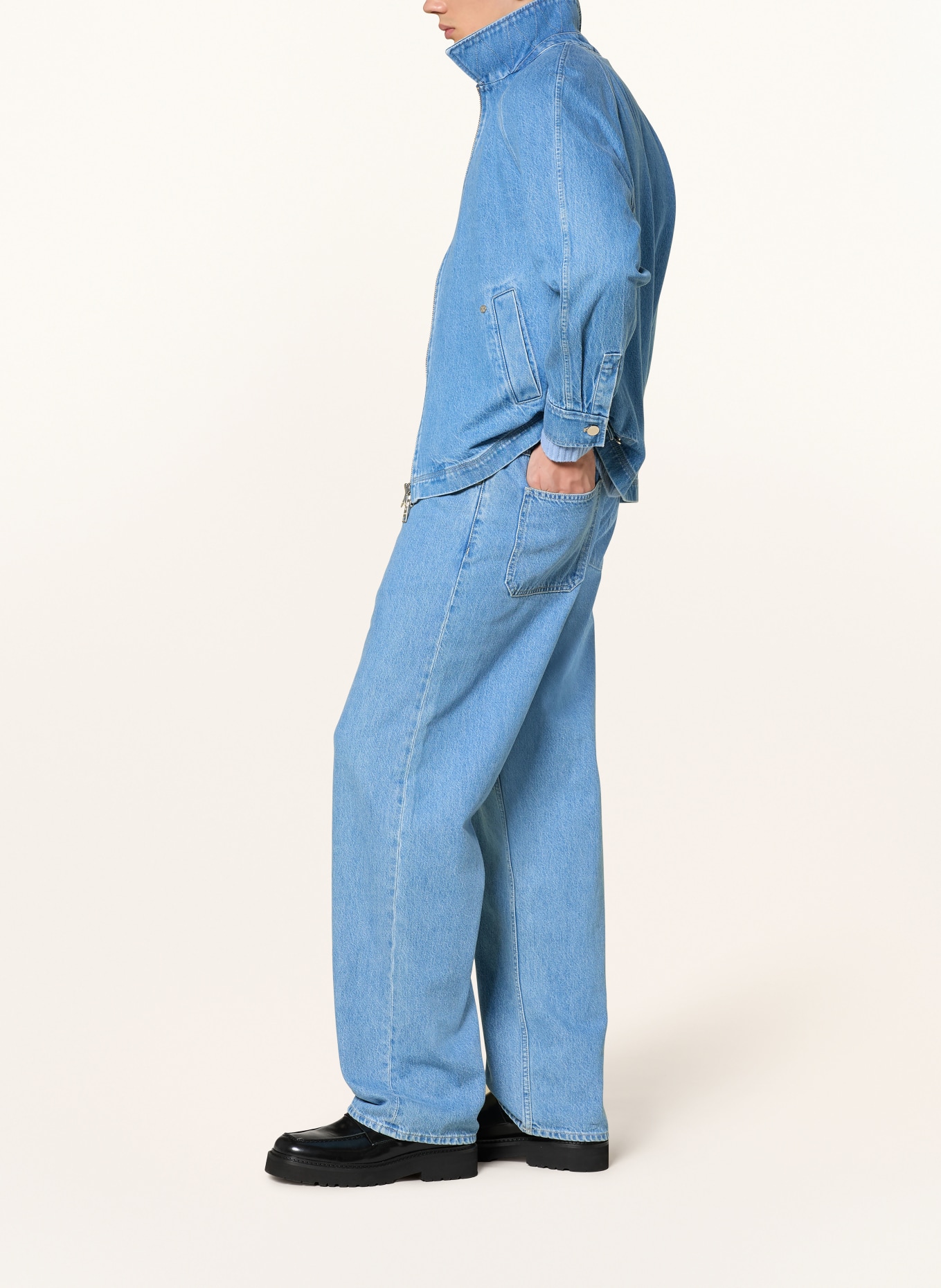 CLOSED SHOREHAM WIDE Regular Fit Jeans: MBL MID BLUE