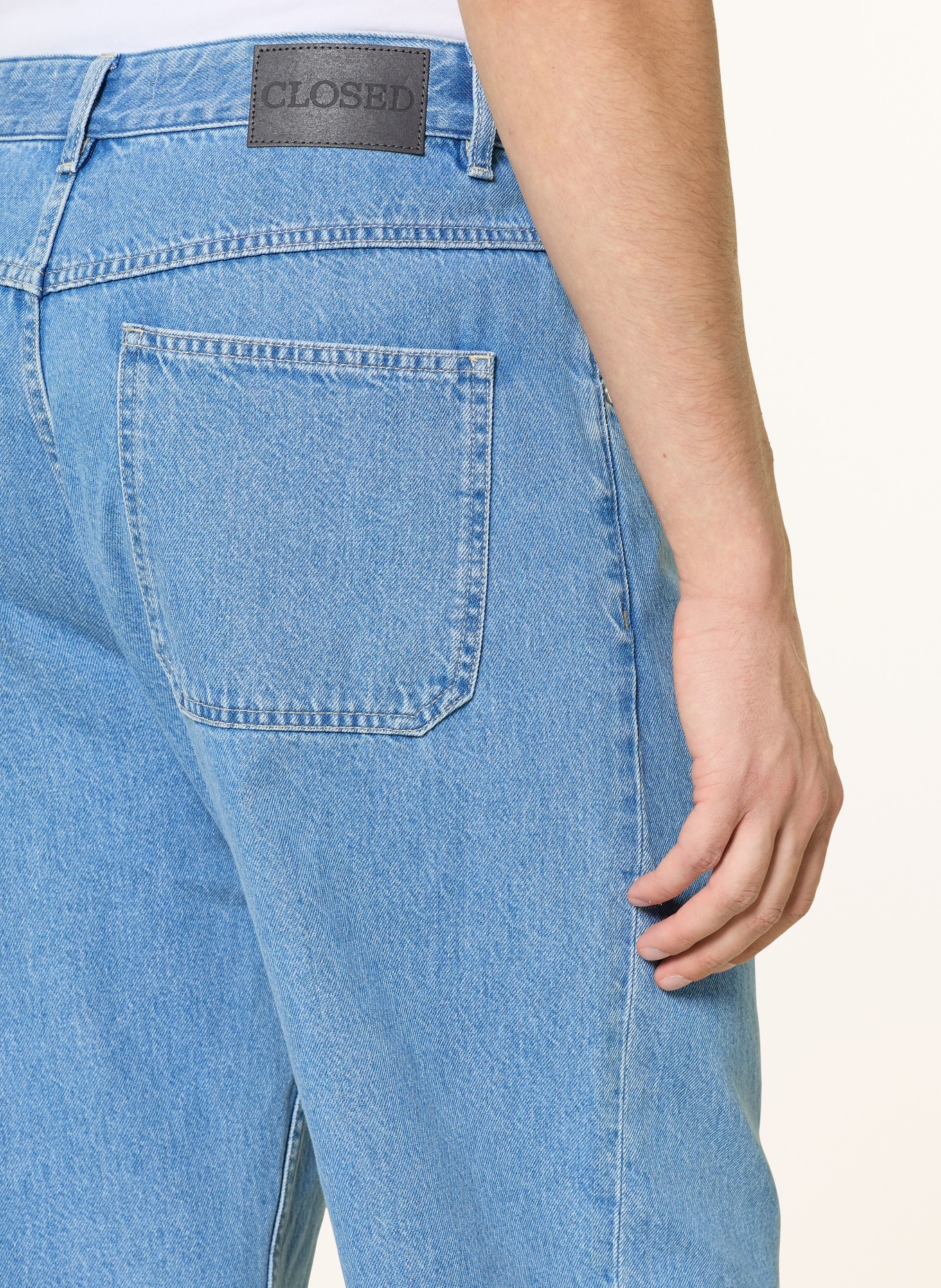 CLOSED SHOREHAM WIDE Regular Fit Jeans: MBL MID BLUE