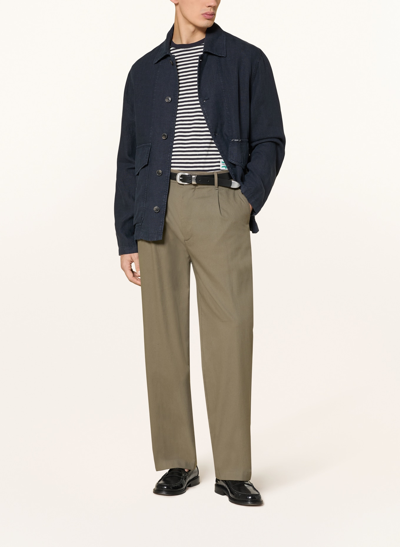 CLOSED Chino BLOMBERG Straight Fit: OLIJF