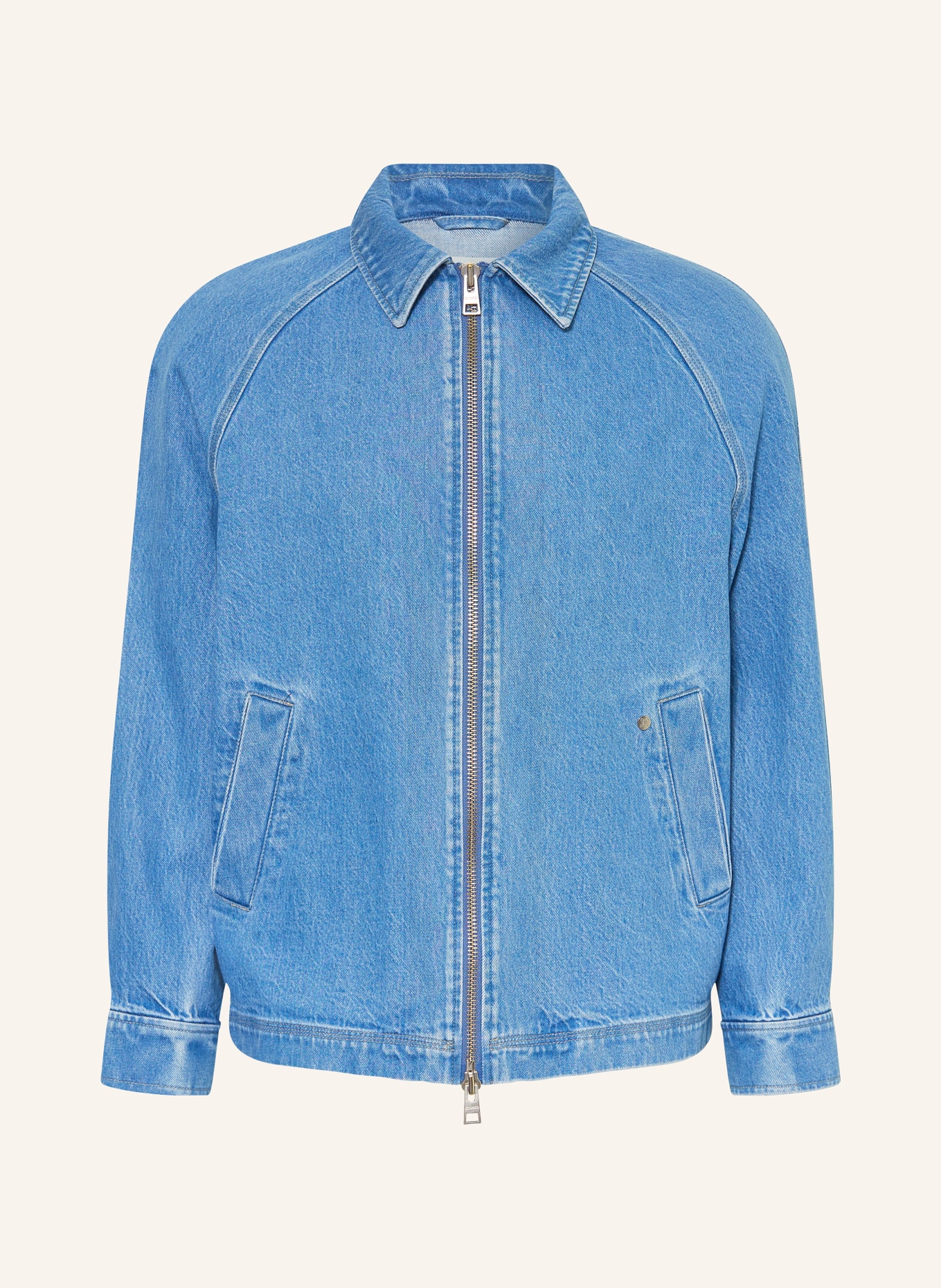 CLOSED spijkerjasje: BLAUW